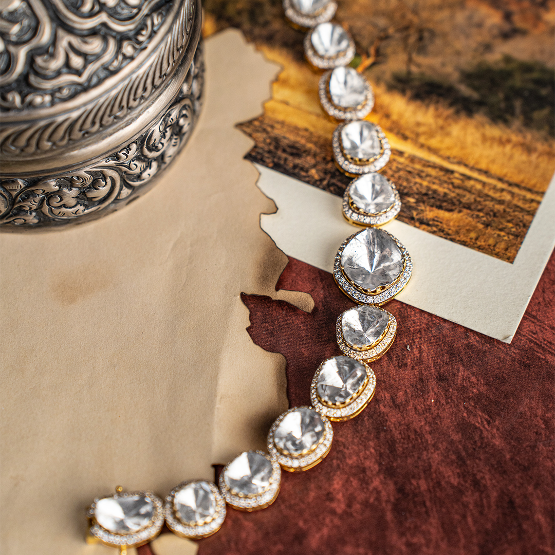Shiya Polki Bracelet