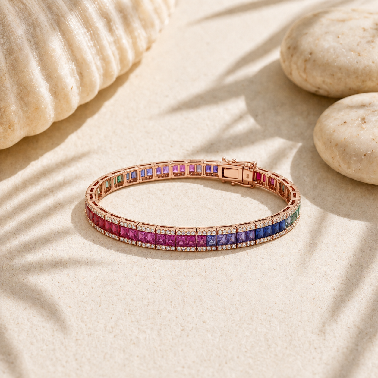 Soundwave Tennis Bracelet