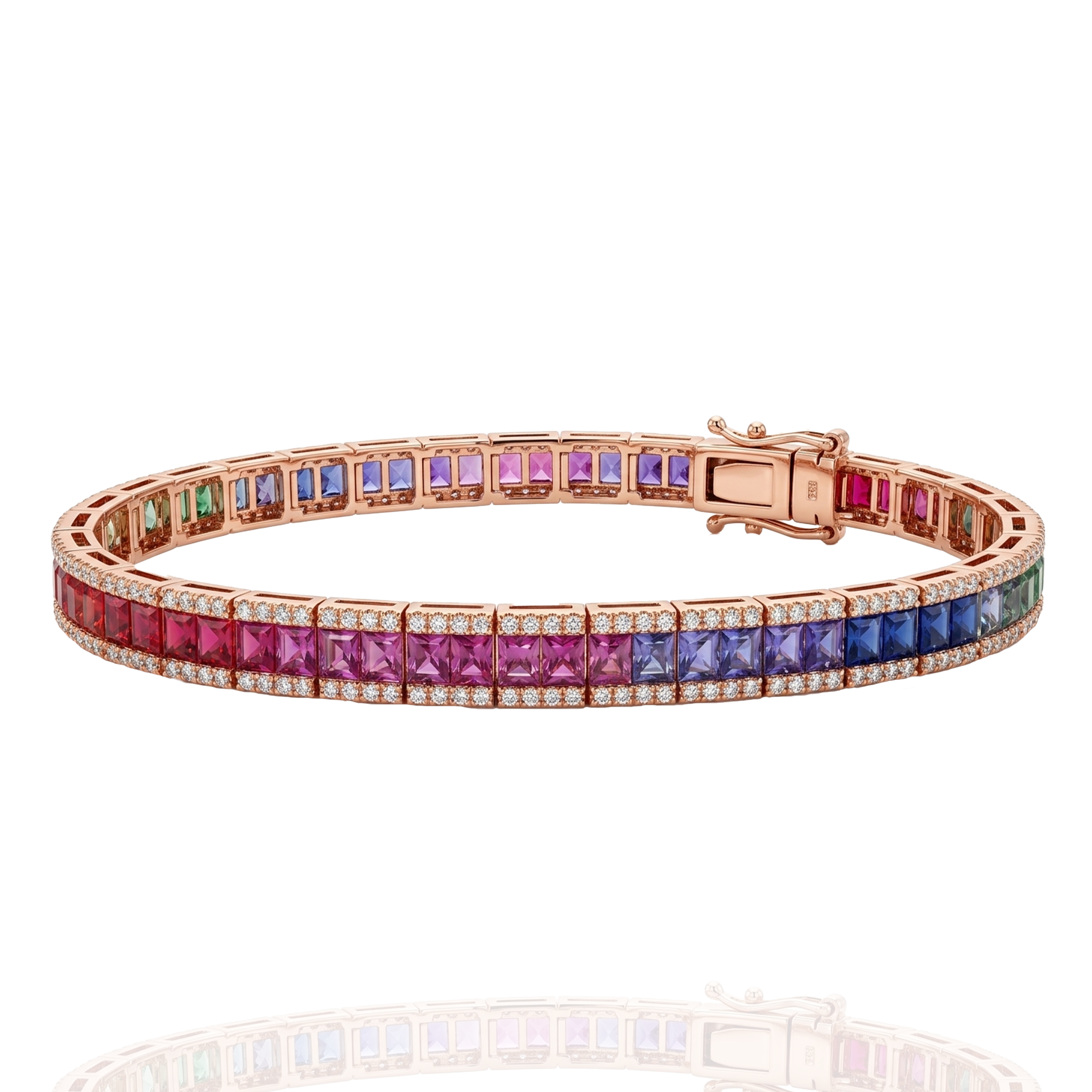 Soundwave Tennis Bracelet