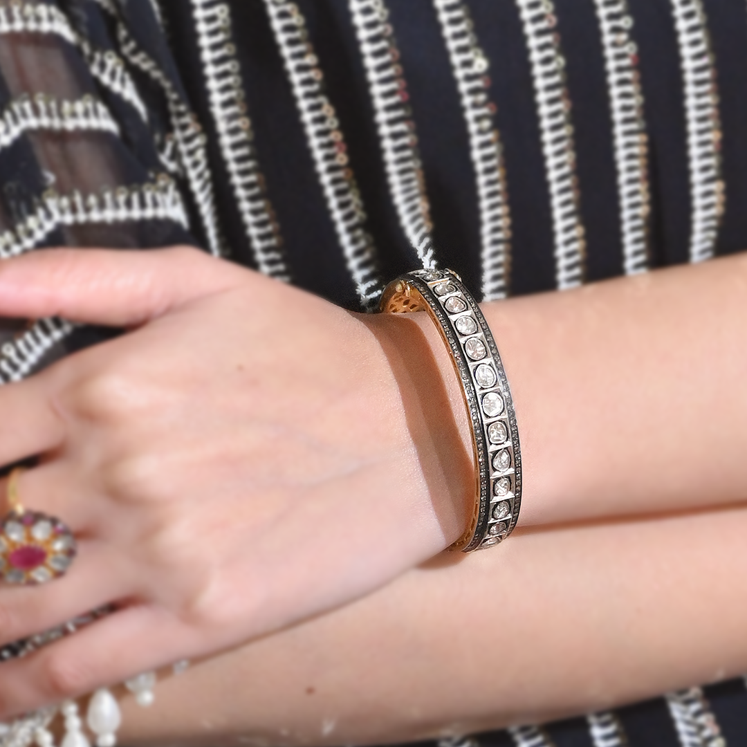 Sunlight Polki Bangle