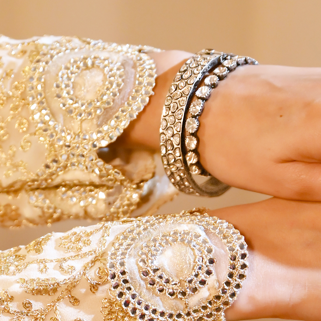 Starlight Polki Bangle
