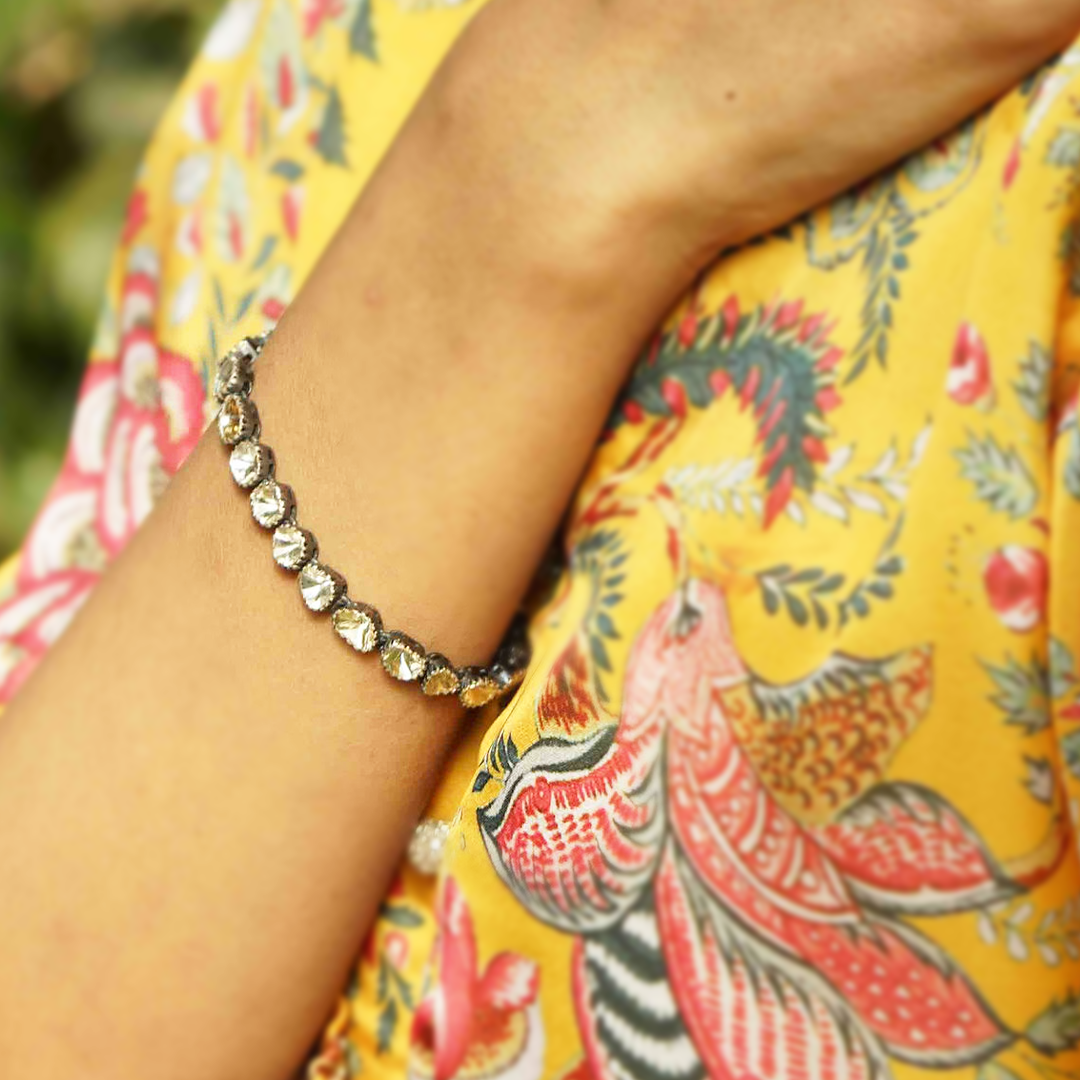 Swanlake Polki Bracelet