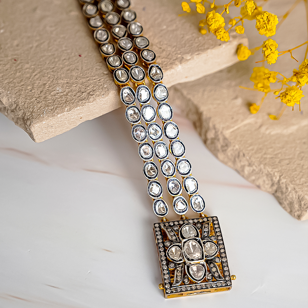 Marakkesh Polki Bracelet