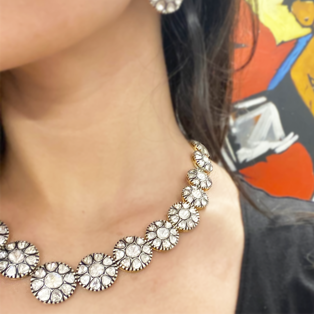 Ray Polki Necklace