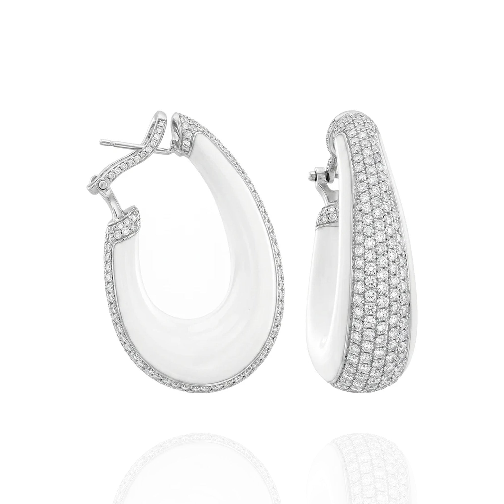 Streams of Light Diamond Earrings