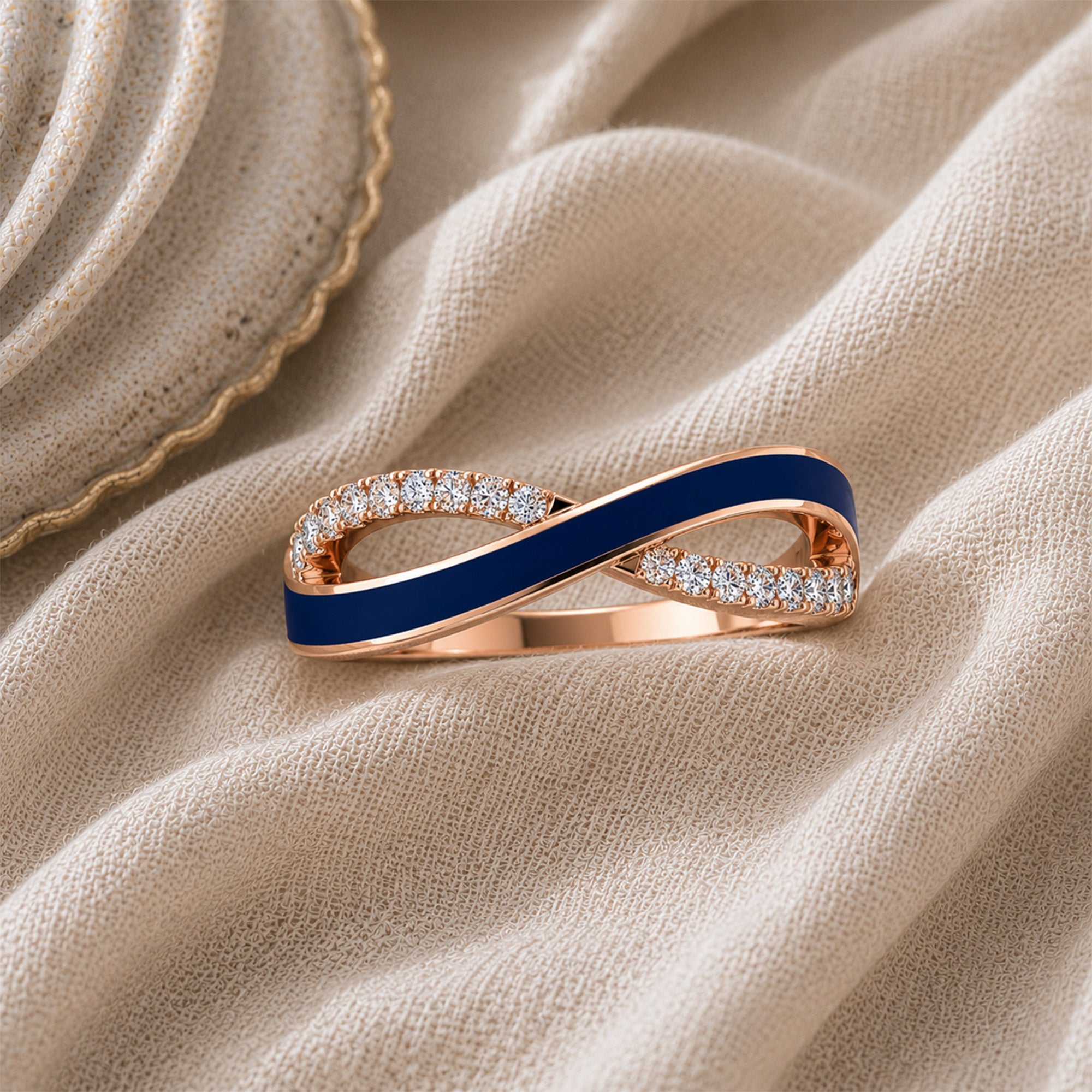 Tied Together Diamond Ring