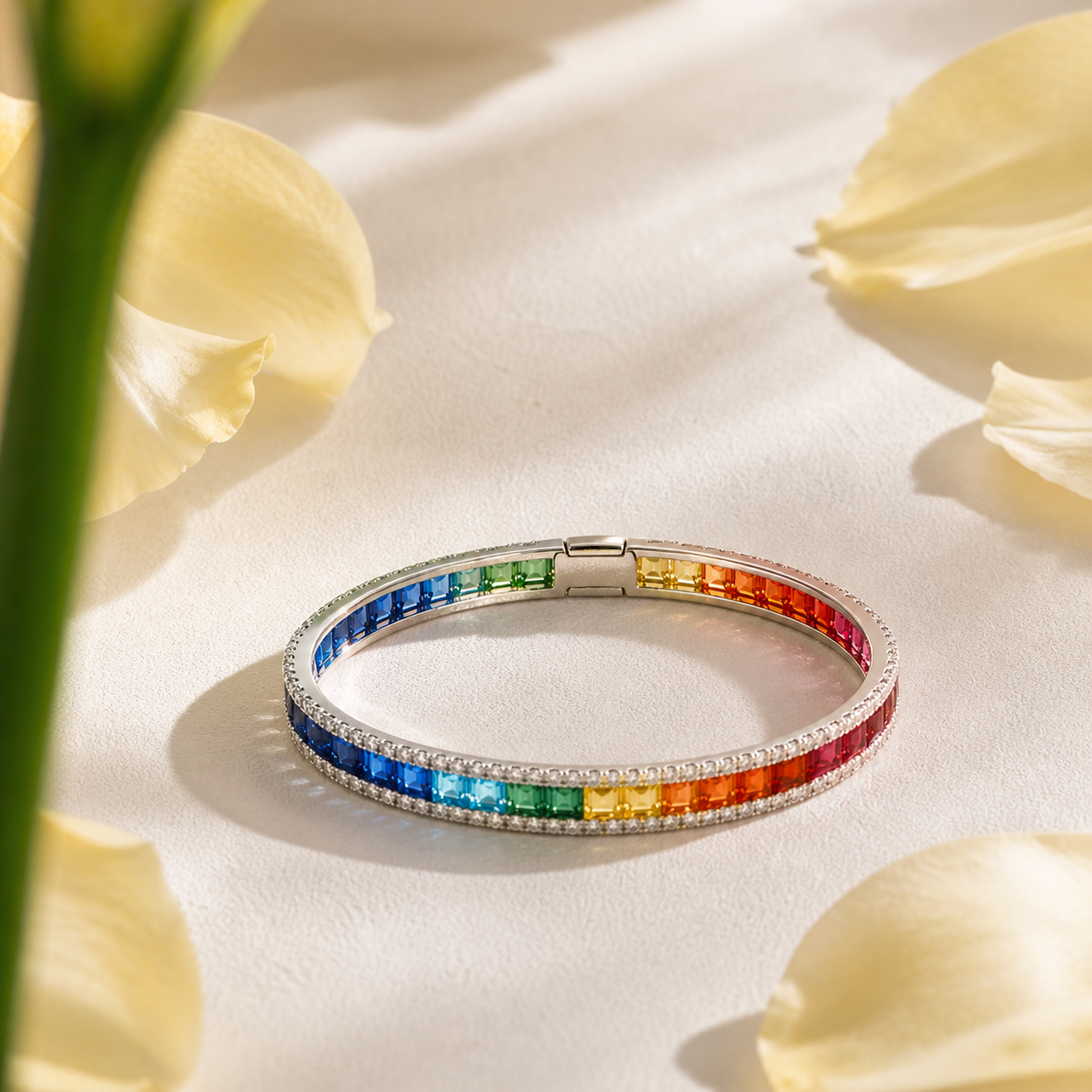 Tint Track Tennis Bracelet