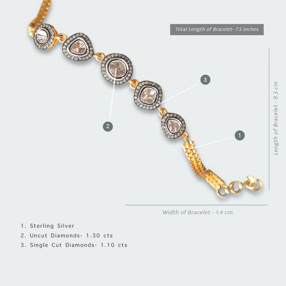 Everett Polki Bracelet