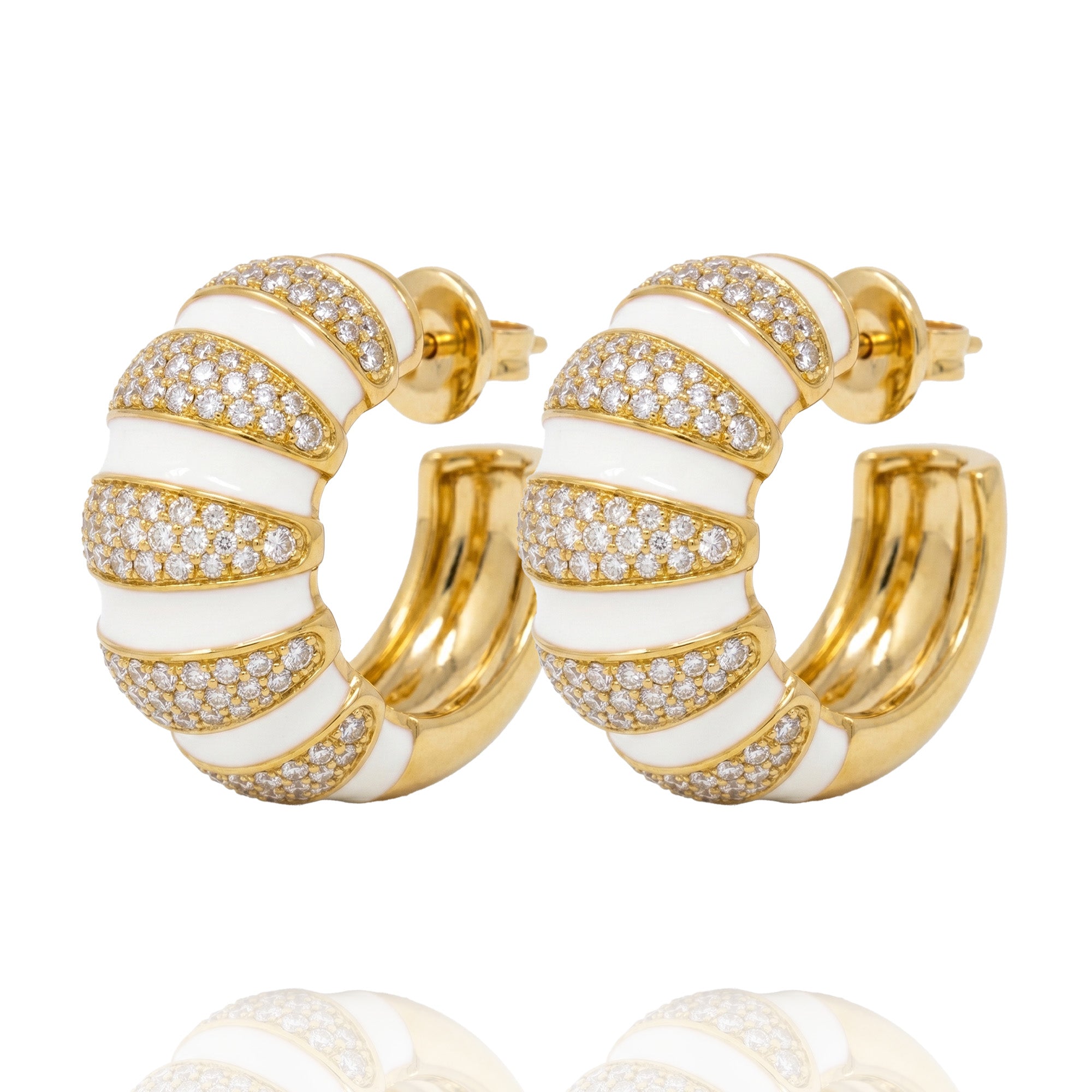 Whisper in Ivory Diamond Earrings