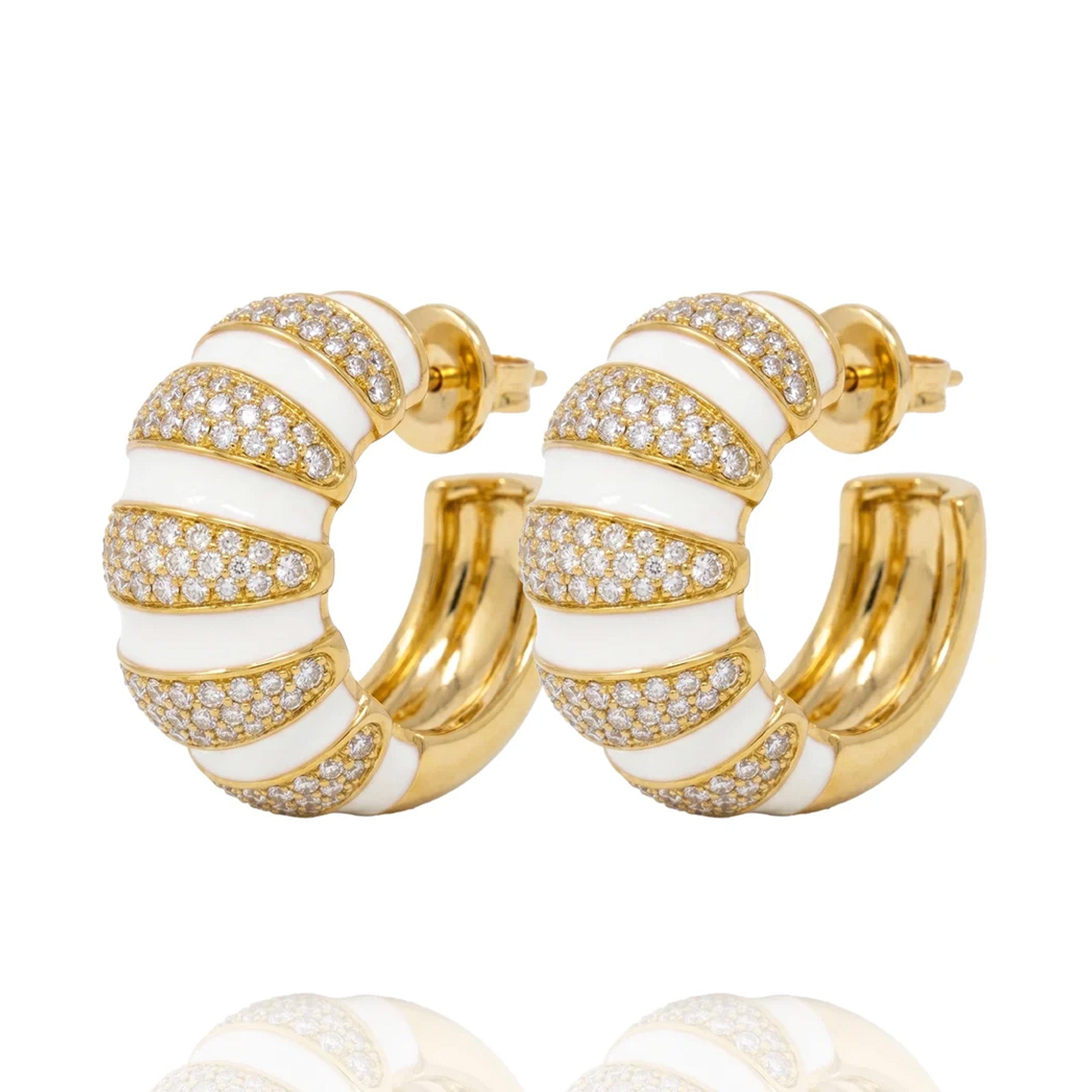 Whisper in Ivory Diamond Earrings