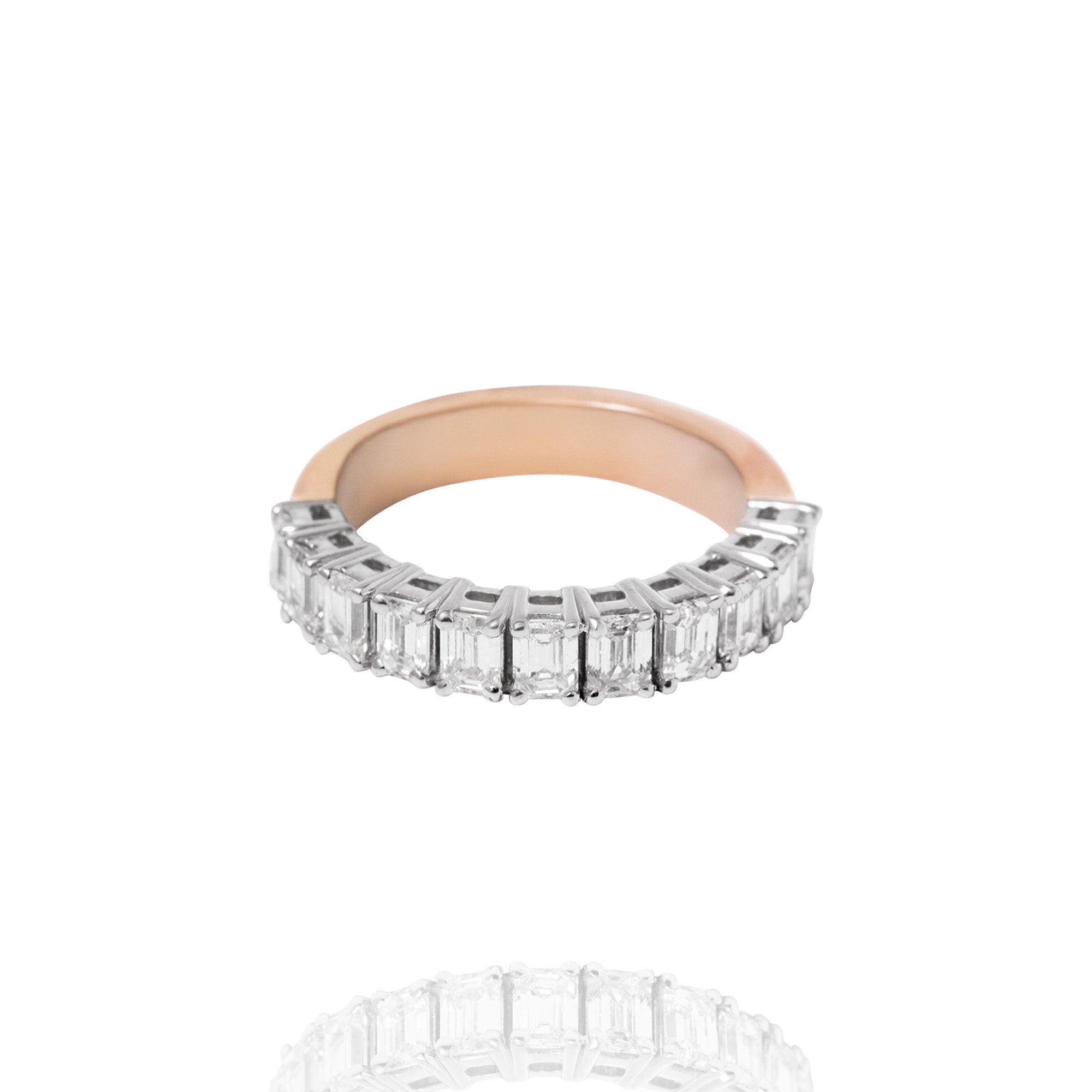 Ophelia Baguette Lab Diamond Band