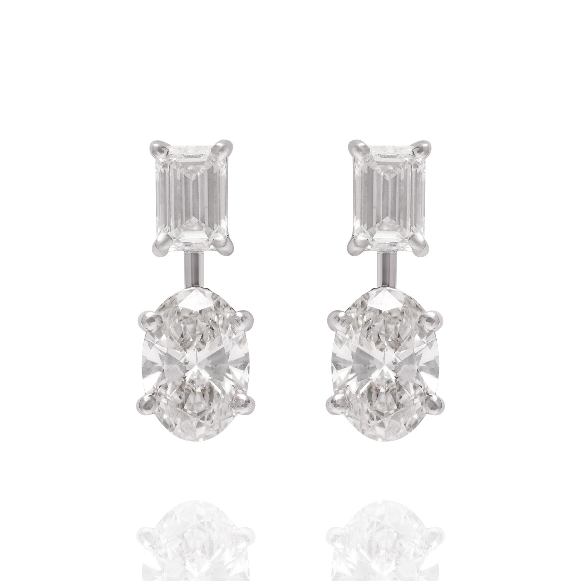 Audrey Twin Lab Diamond Earring