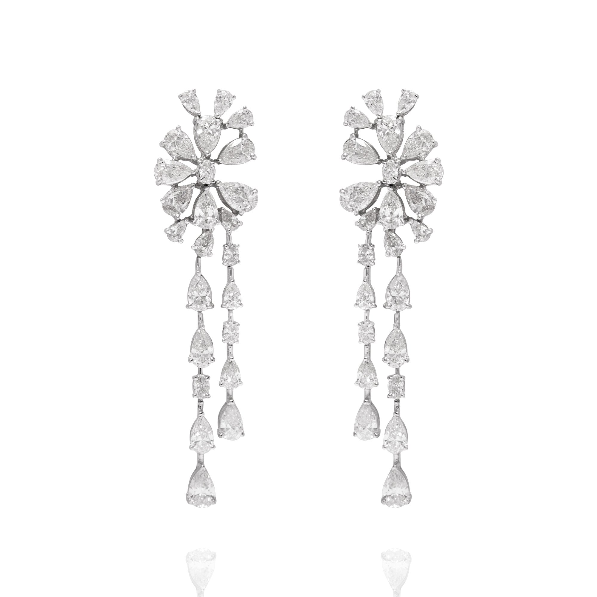 Loire Dangling Lab Diamond Earring