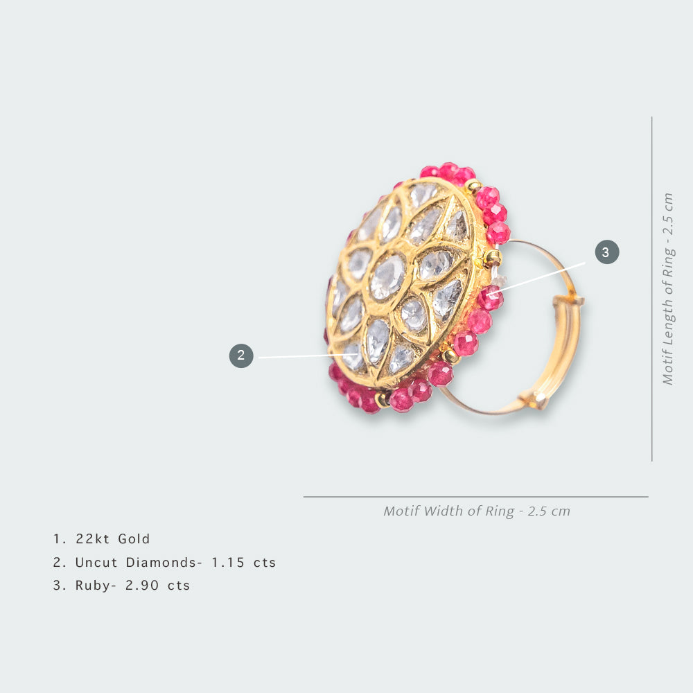 Arshia Ruby Ring
