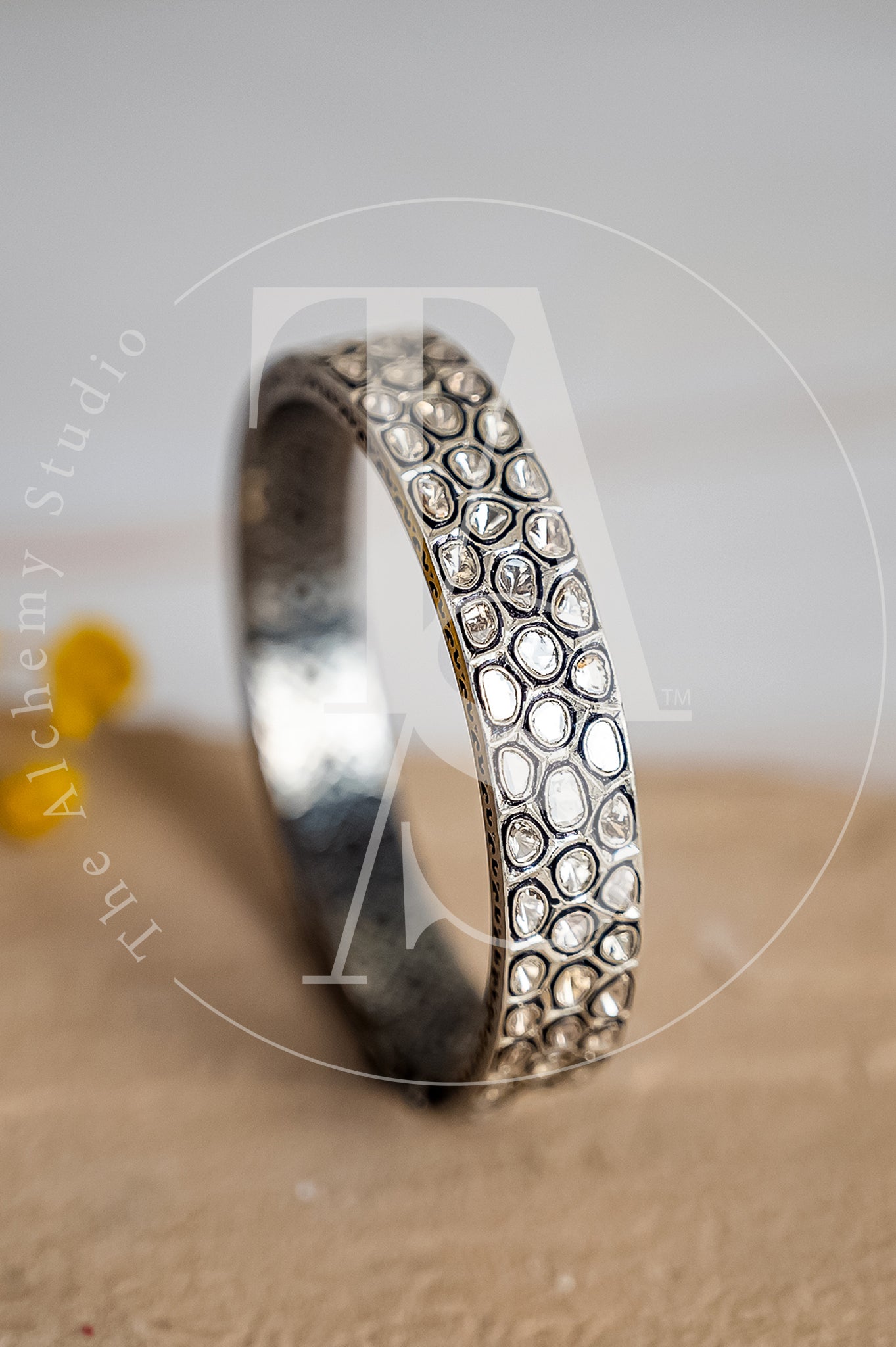 Starlight Uncut Diamond Bangle
