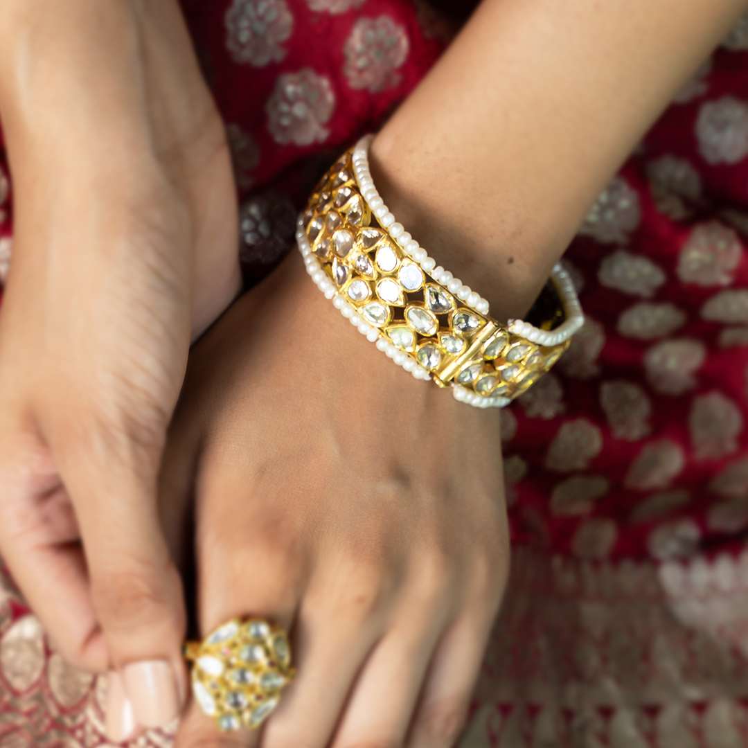 Ishwari Polki Bangles