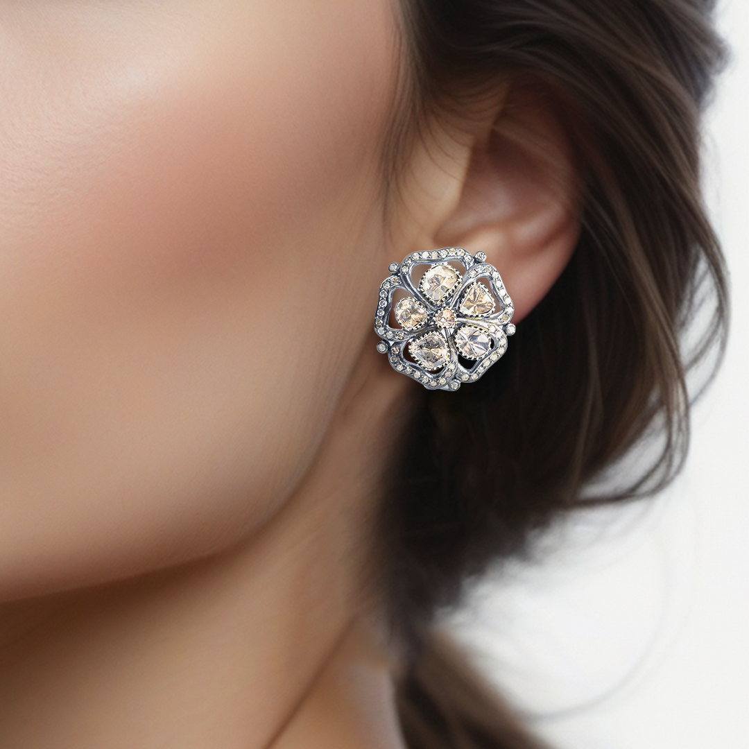 Kyra Polki Earrings
