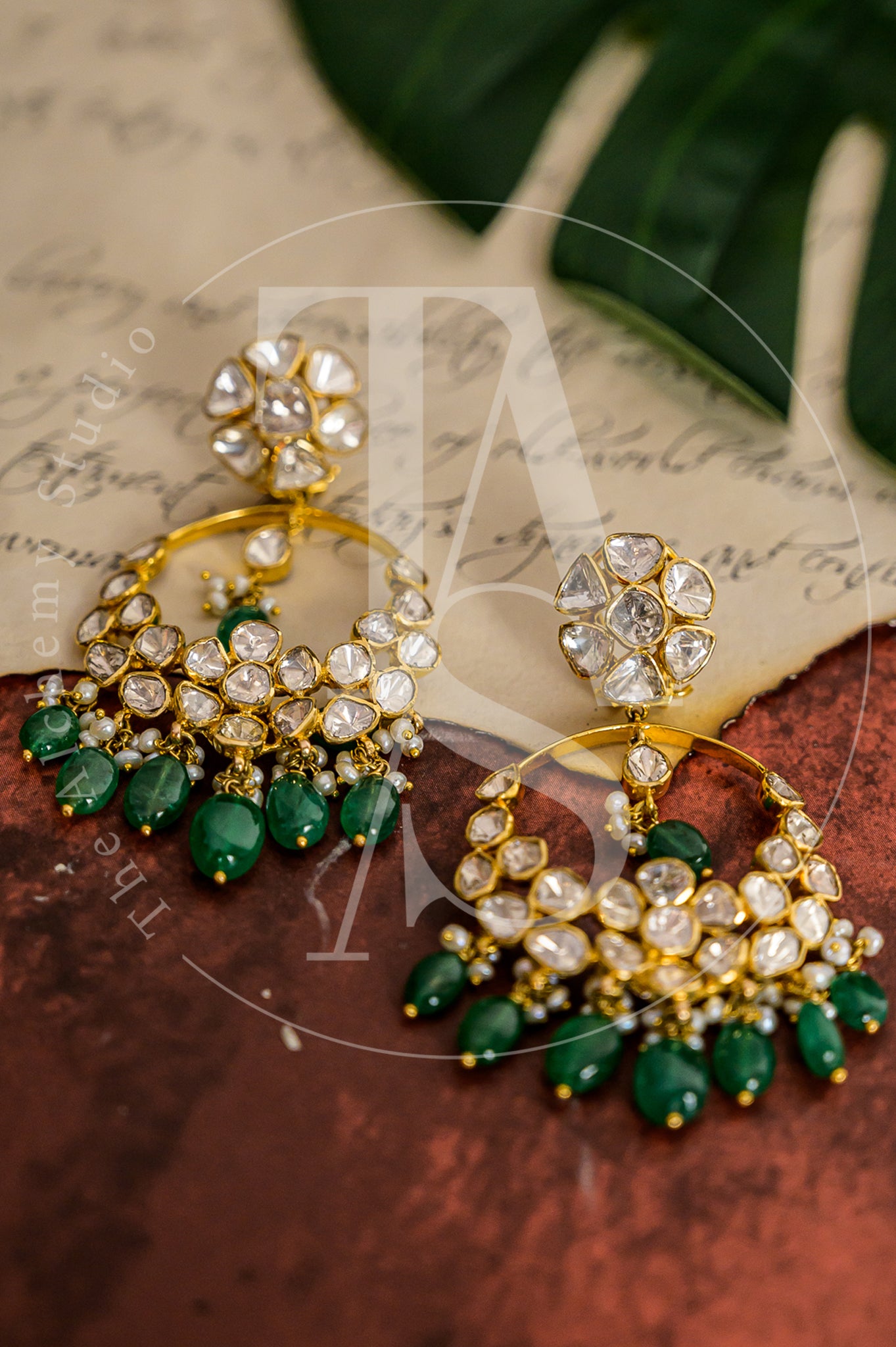 Adiya Polki and Emerald Chaand Balis