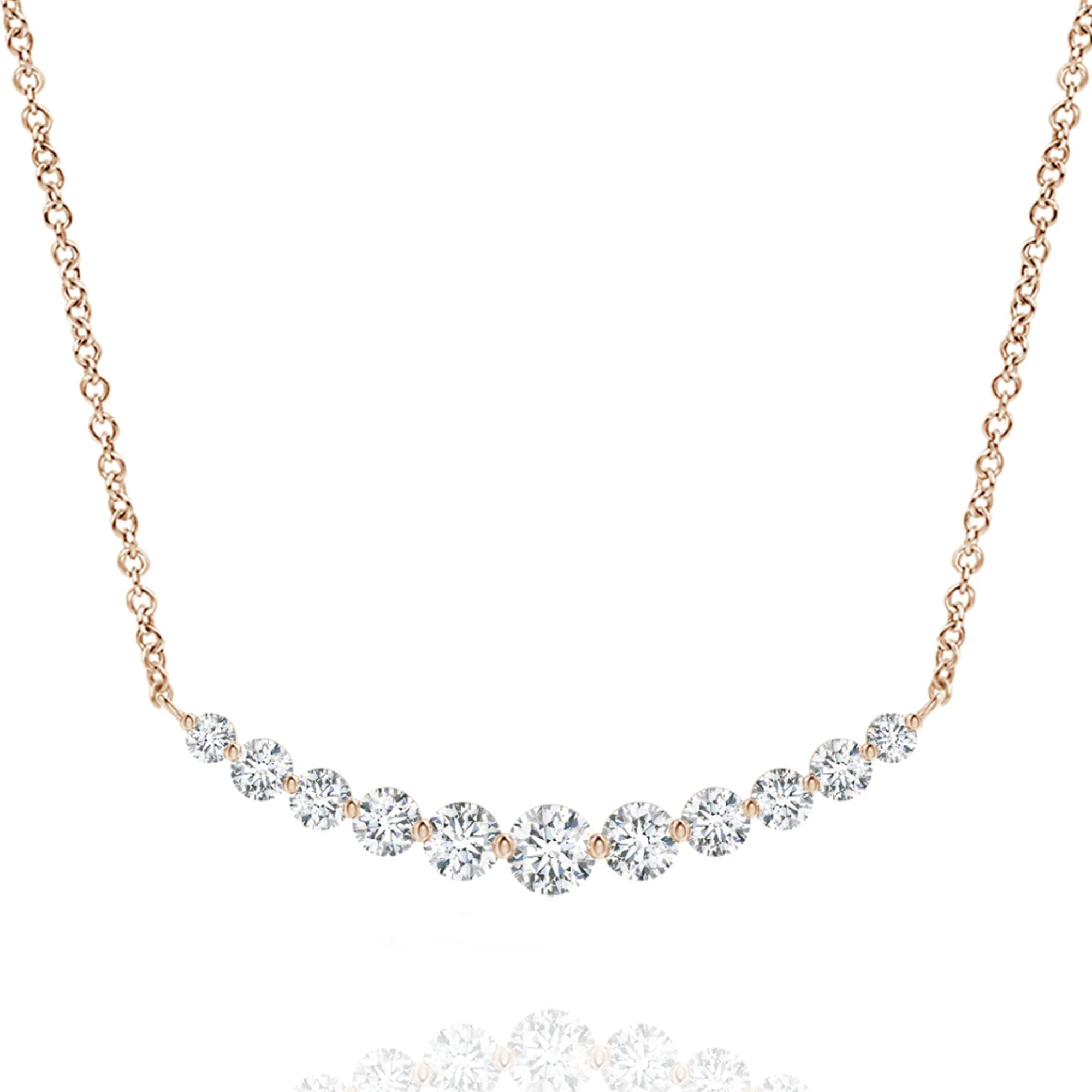Clara Lab diamond necklace