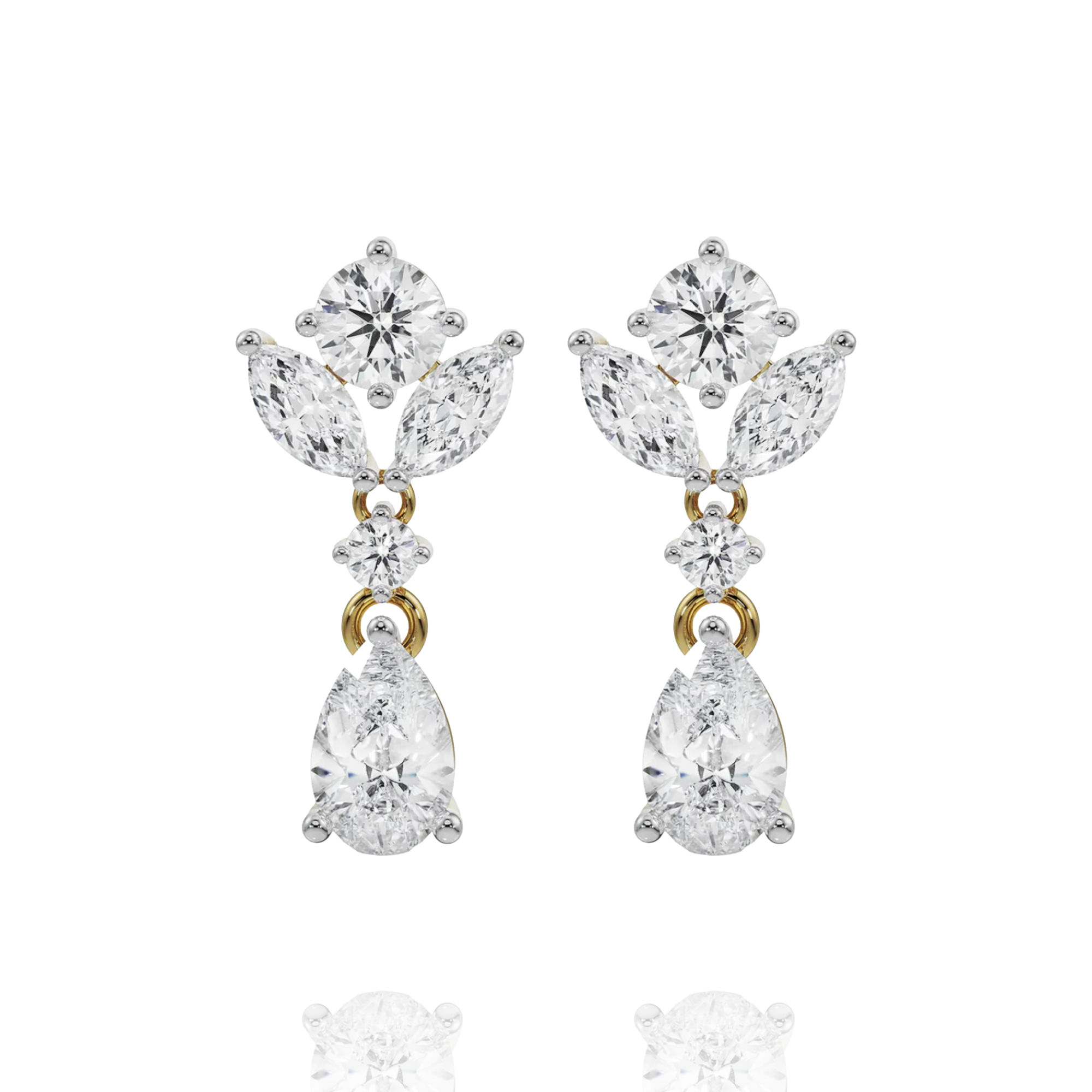 Eden lab diamond earrings