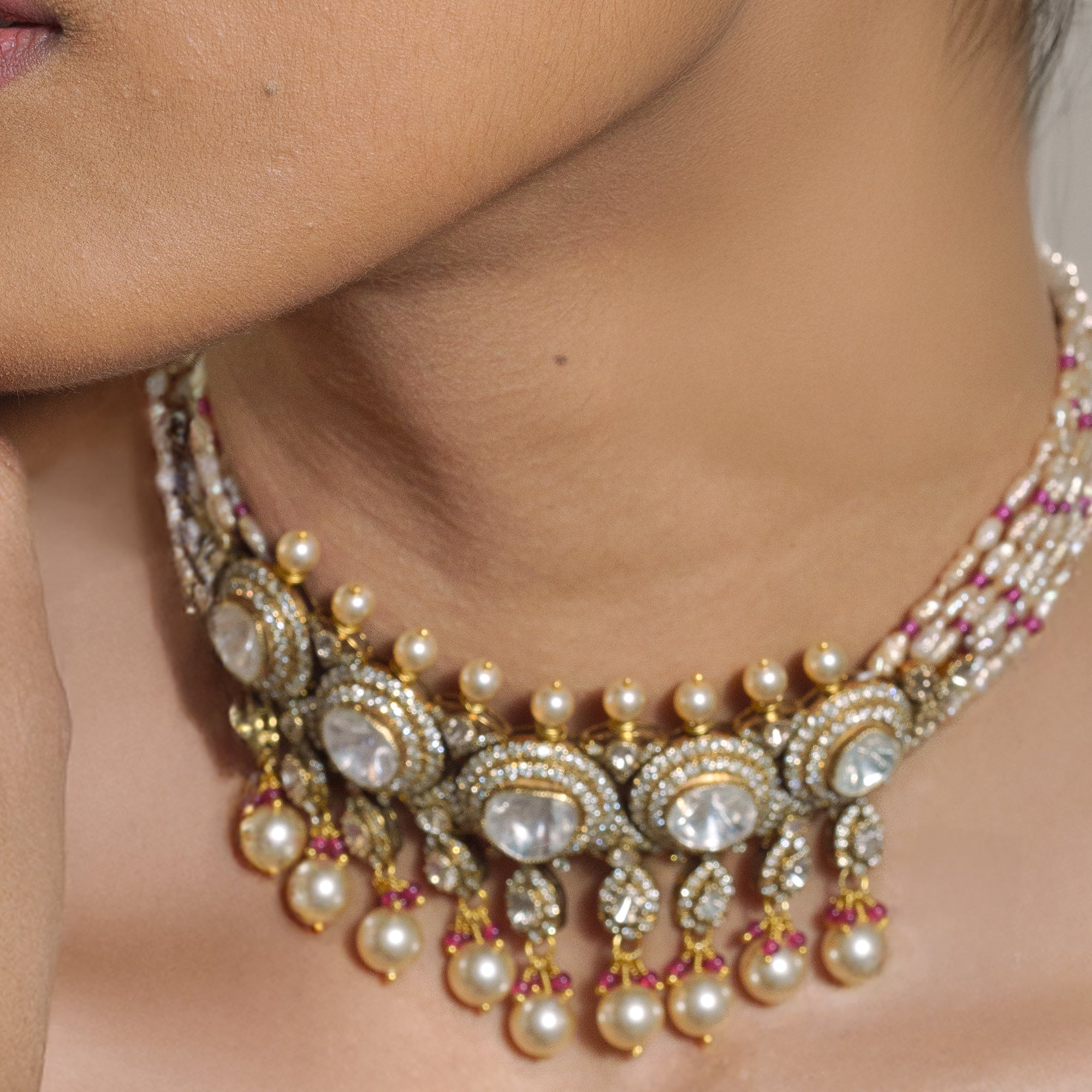 Zinia Polki Choker