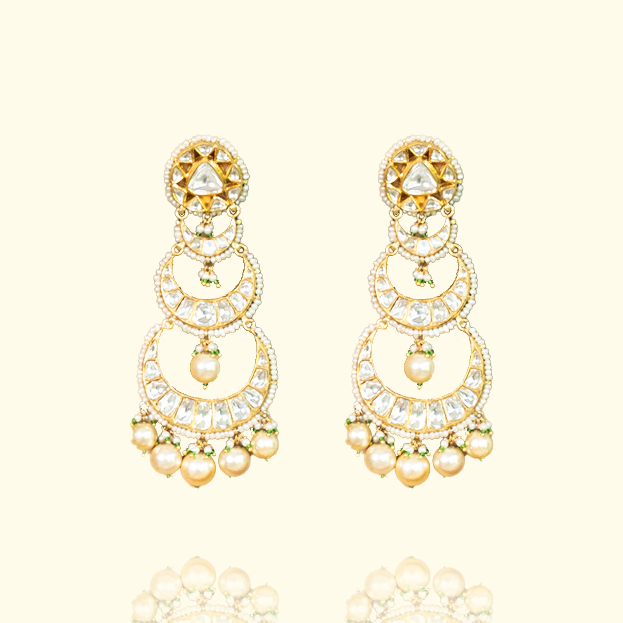 Chandravati Dual Polki Chandbalis