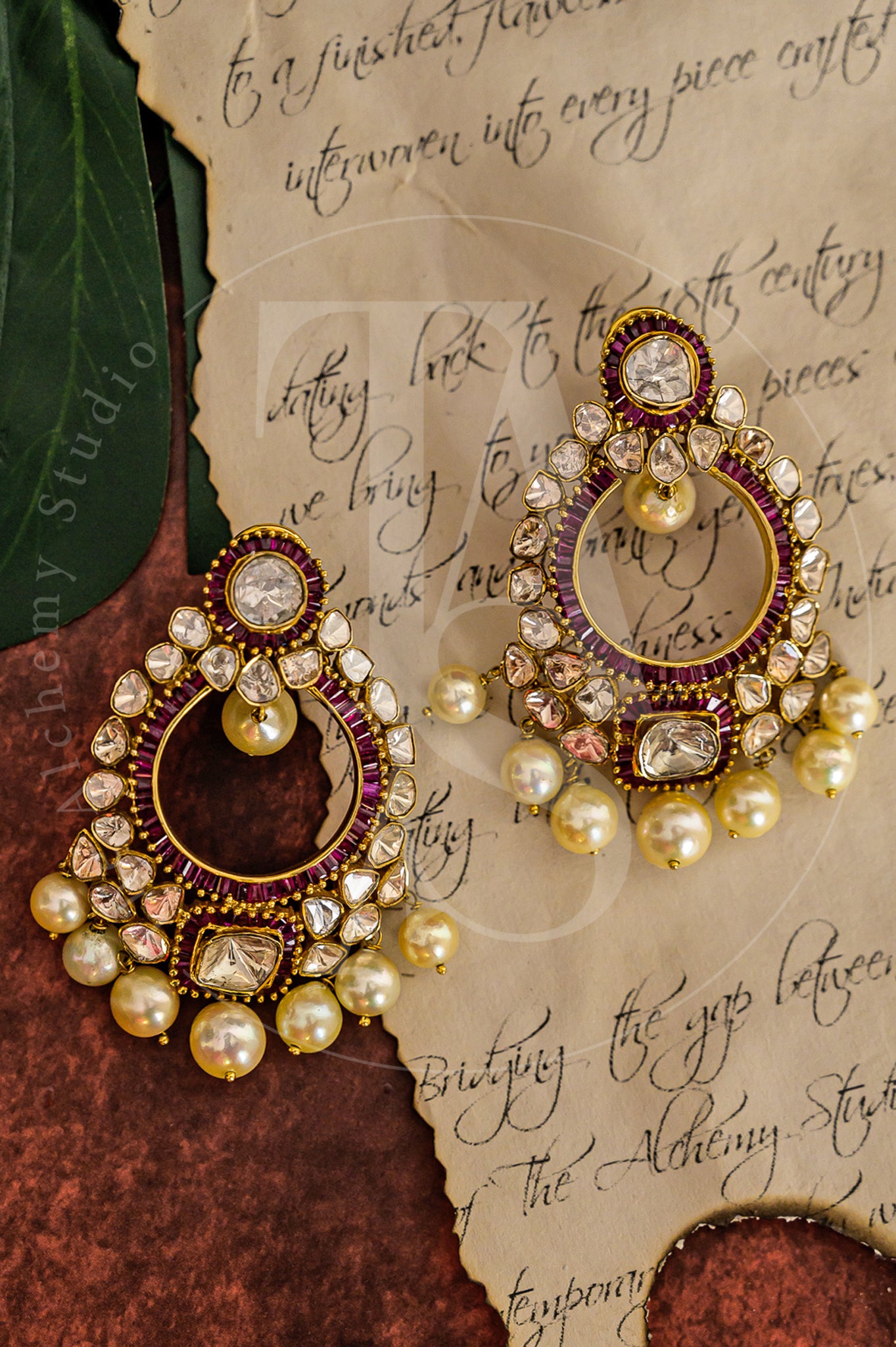Carina Polki and Ruby Chaand Balis
