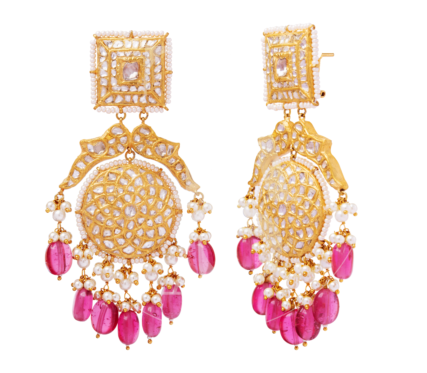Moore Uncut Diamond Earrings