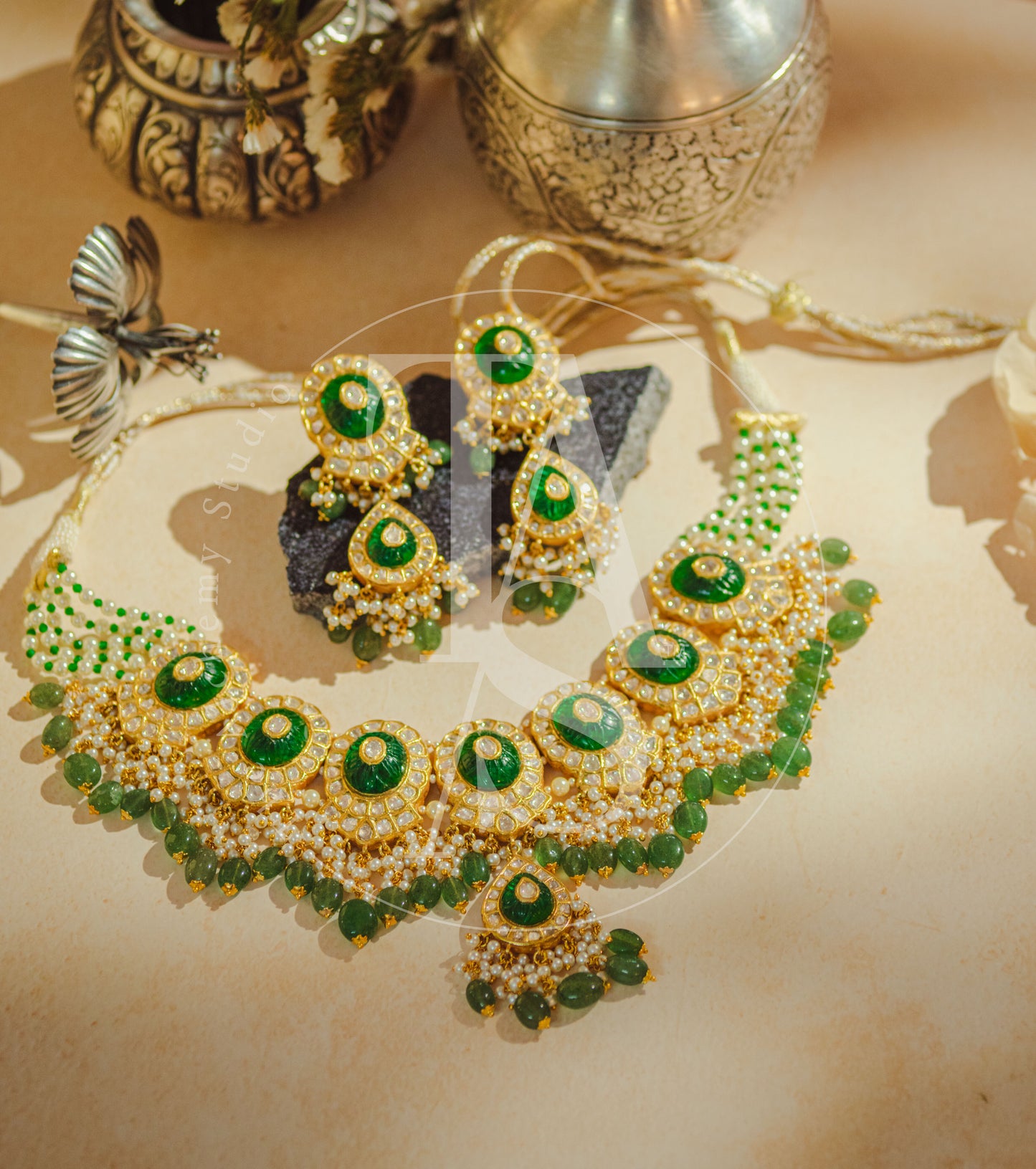 Mehnoor Uncut Diamond Necklace