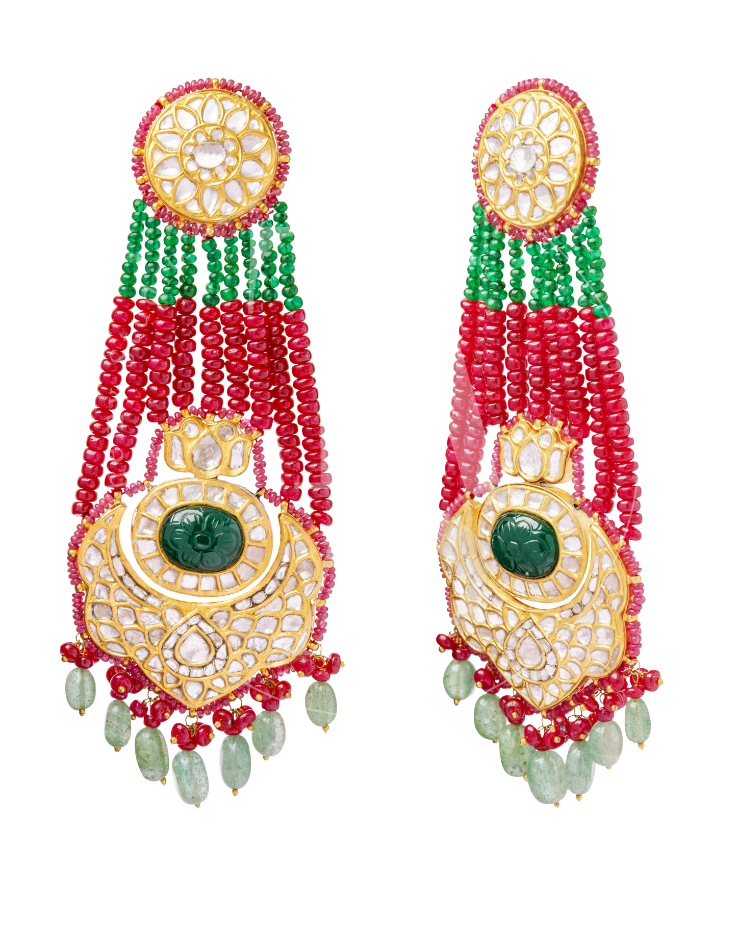 Shehnaz Pasa Uncut Diamond Earrings