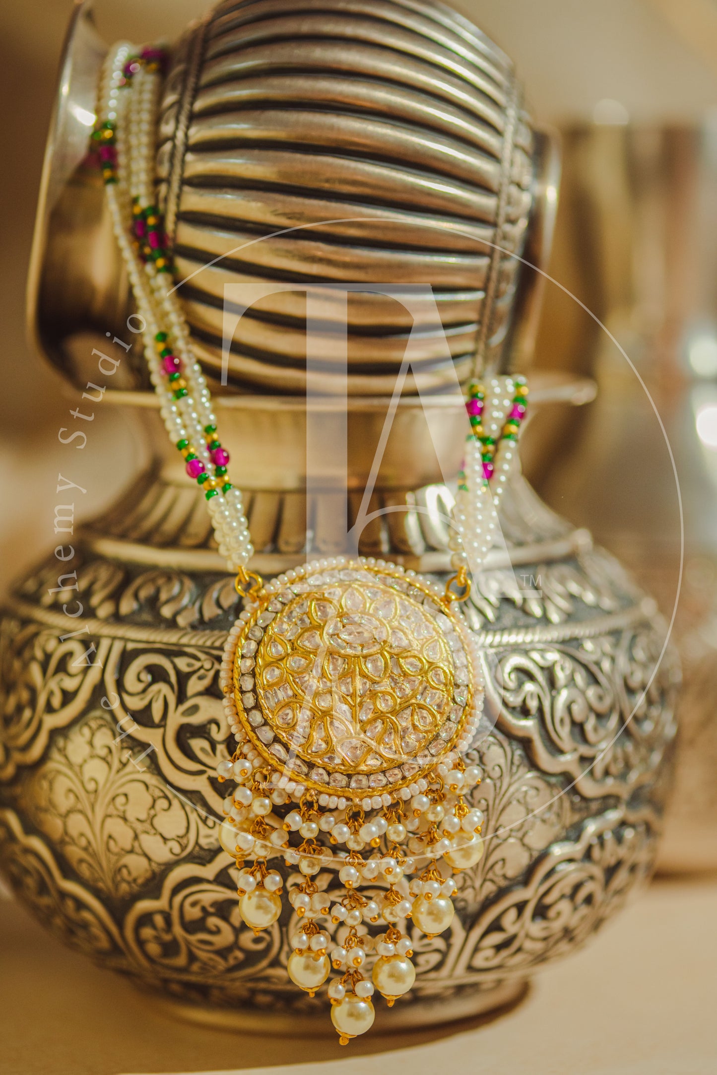 Naksh Uncut Diamond Pendant