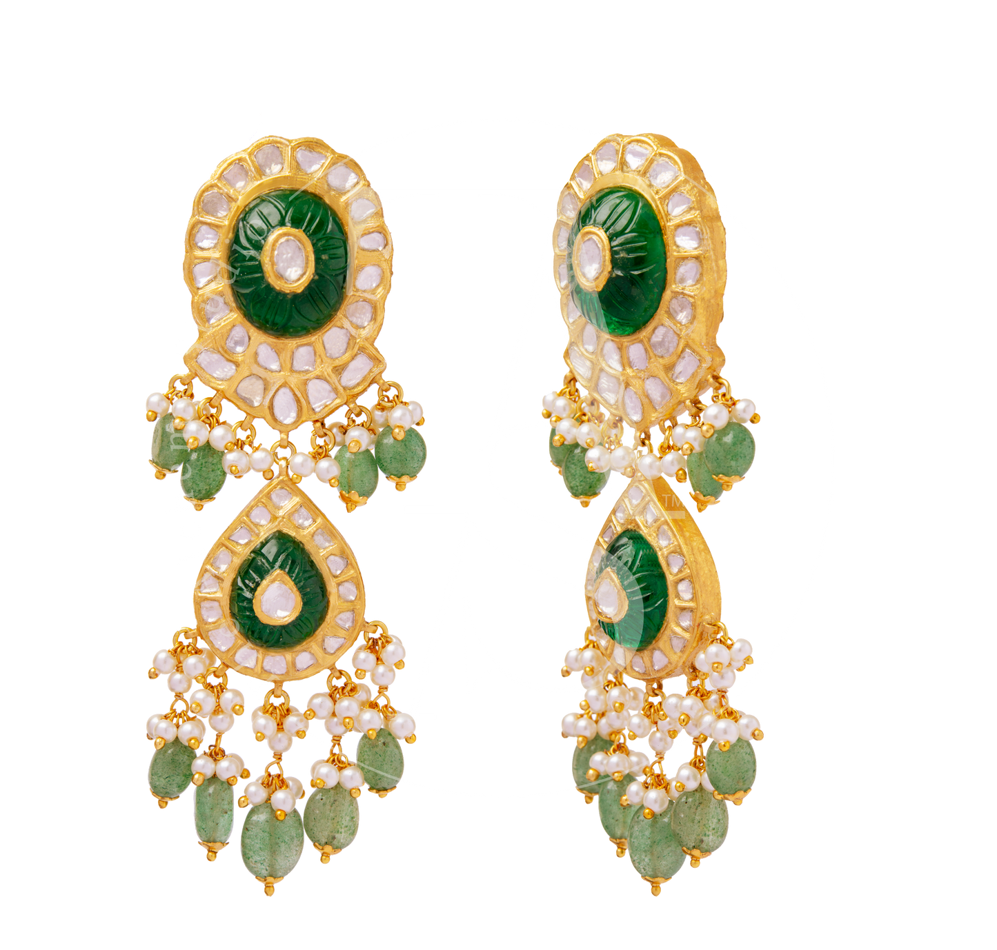Mehnoor Uncut Diamond Earrings