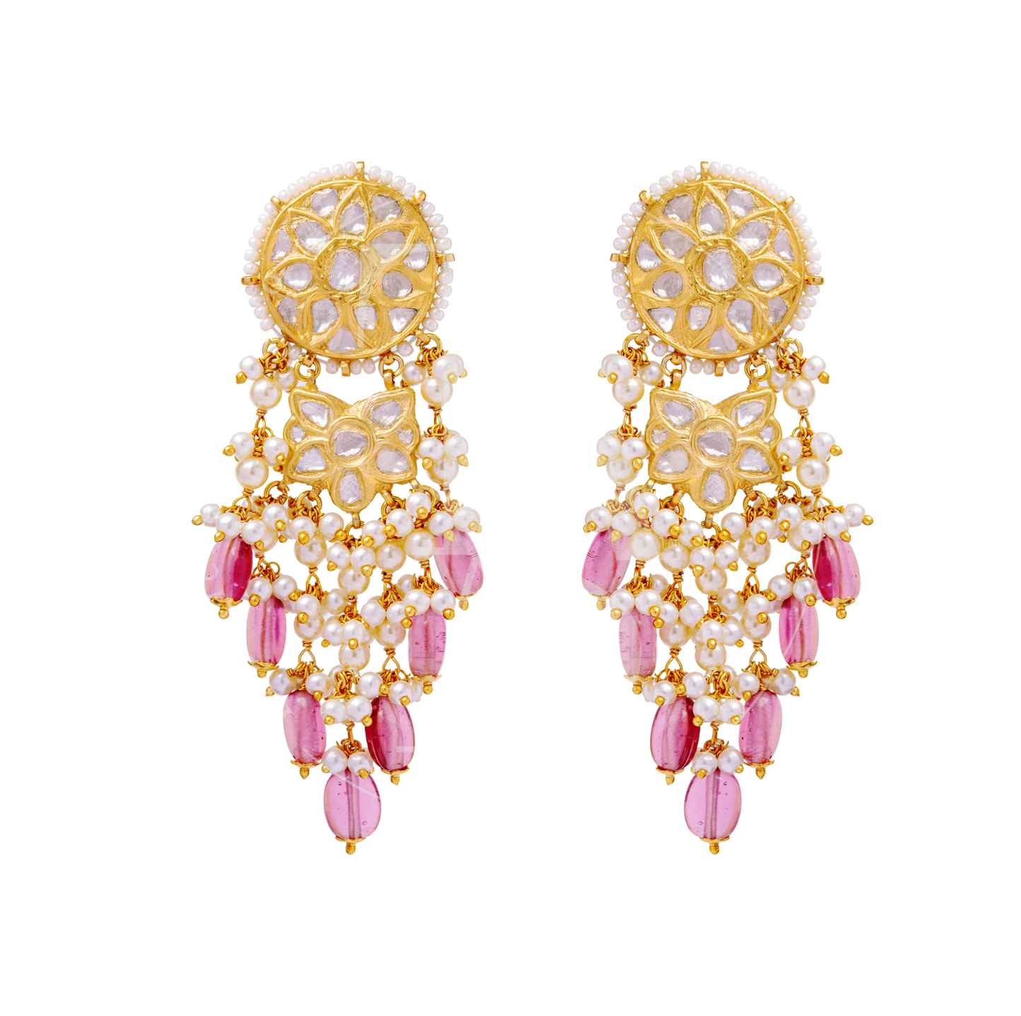 Tamara Uncut Diamond Earrings