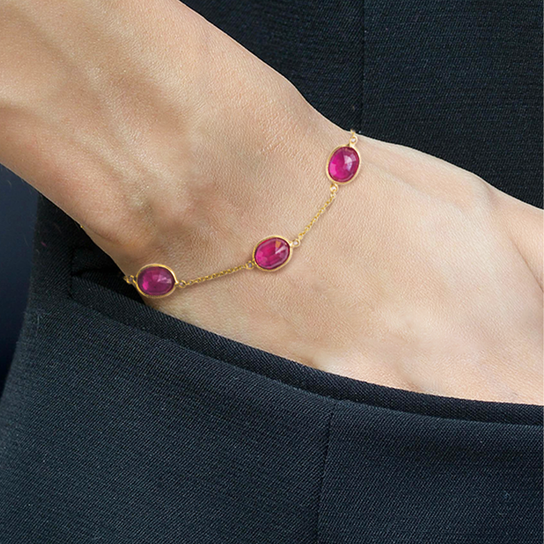 Aria Ruby Bracelet