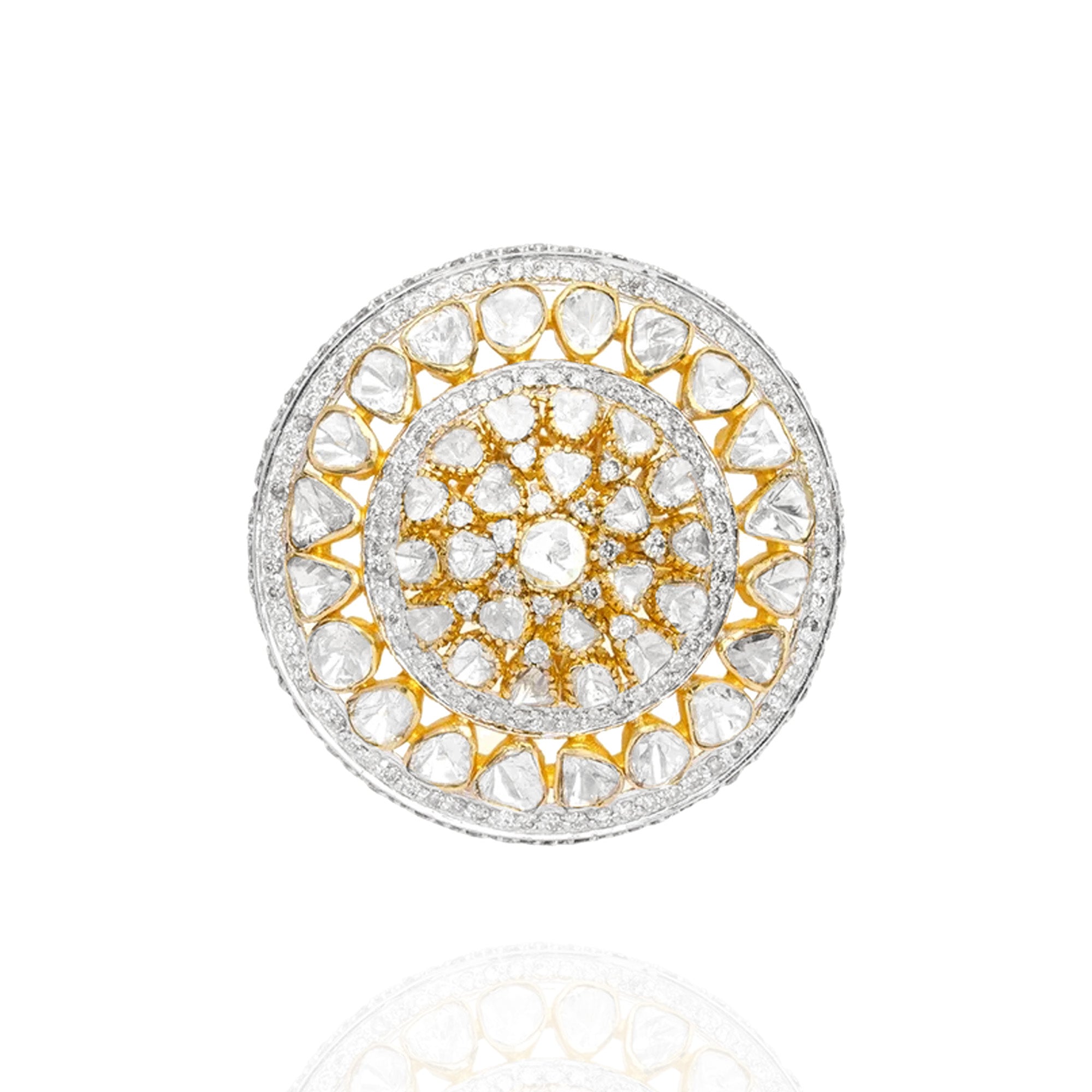 Indrani Polki Ring