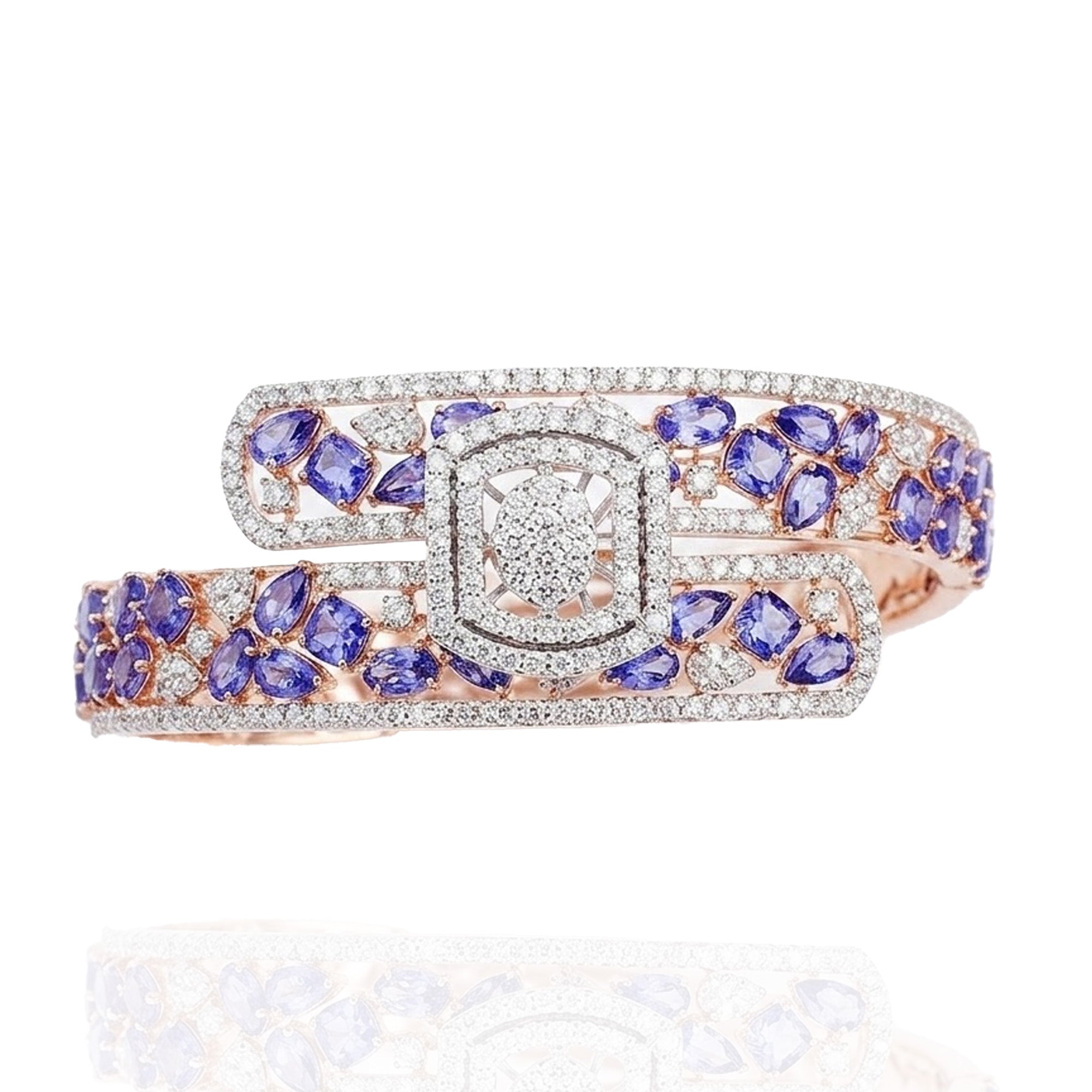 Arbel Diamond Tanzanite  Bracelet