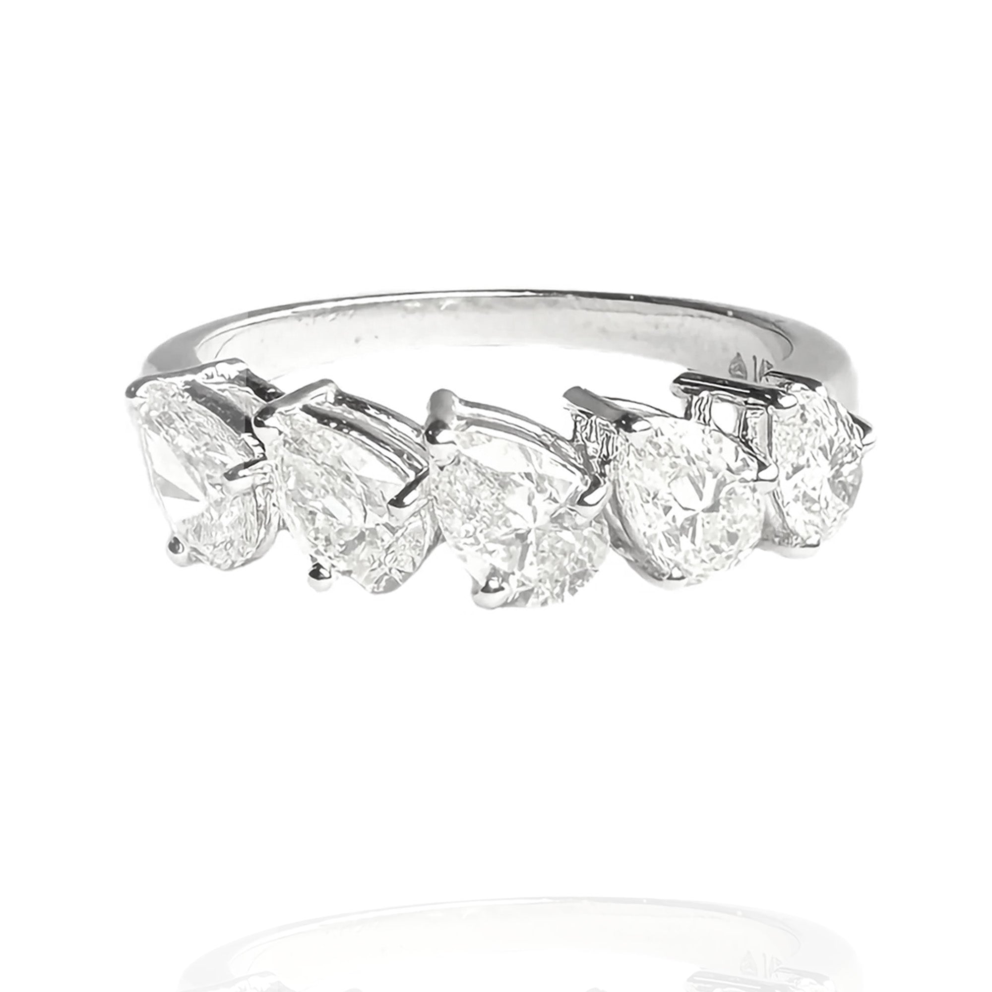 5 Drop Diamond Ring