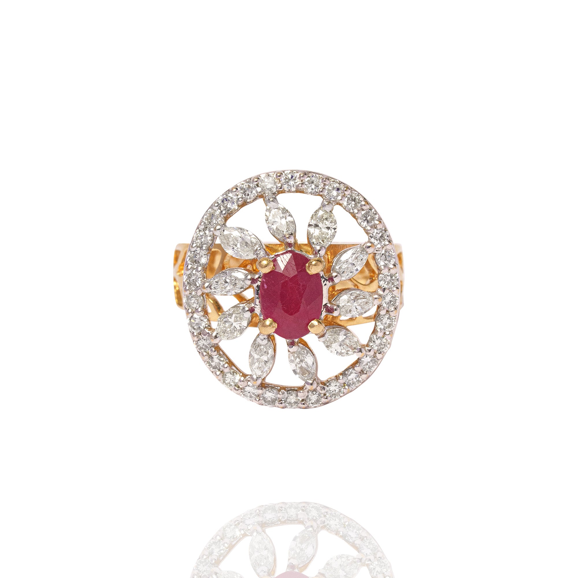 Patricia Diamond Ruby Ring
