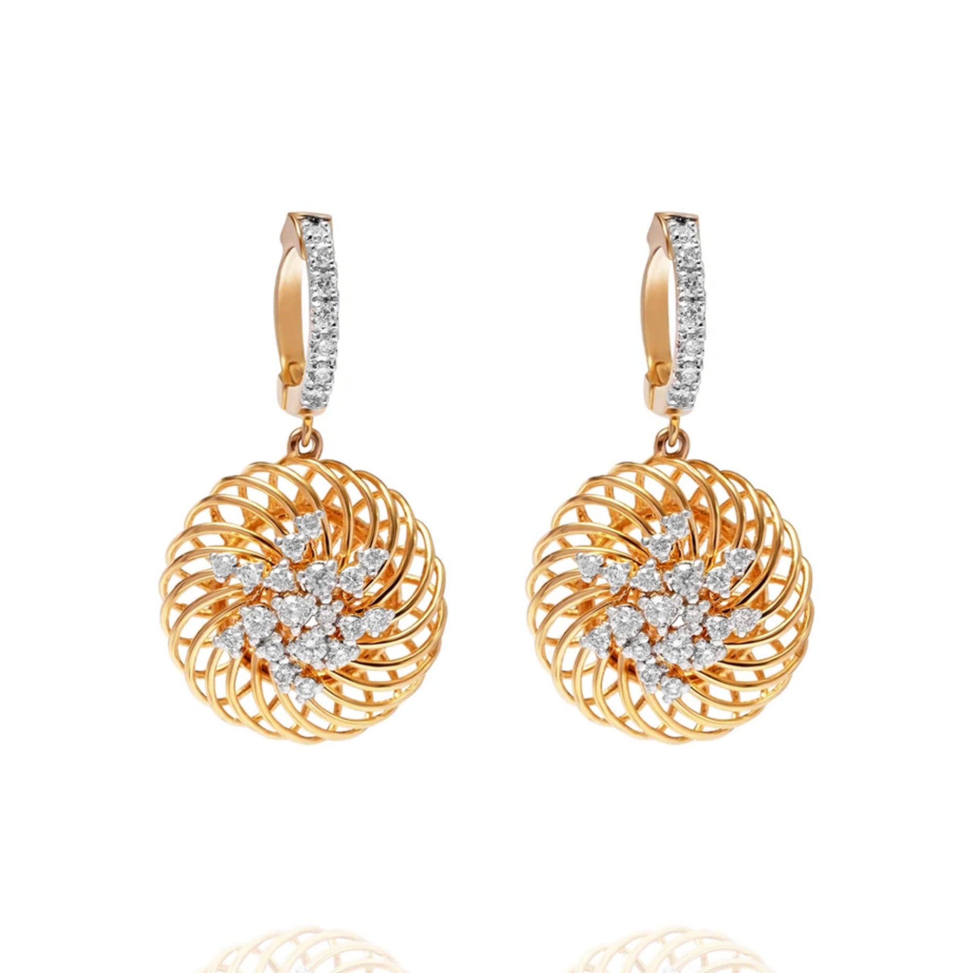 Verve diamond earrings