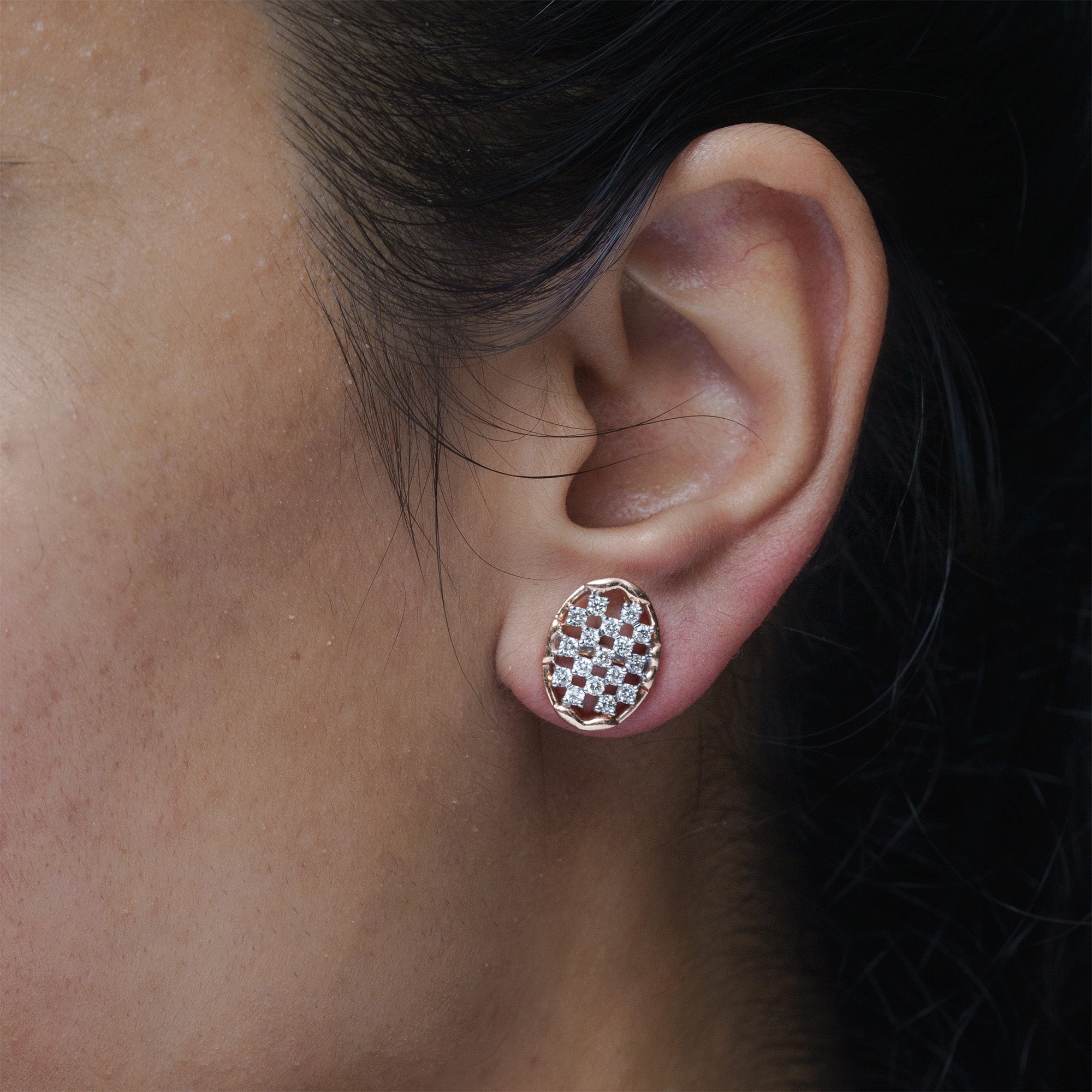 Vintage Diamond Earrings