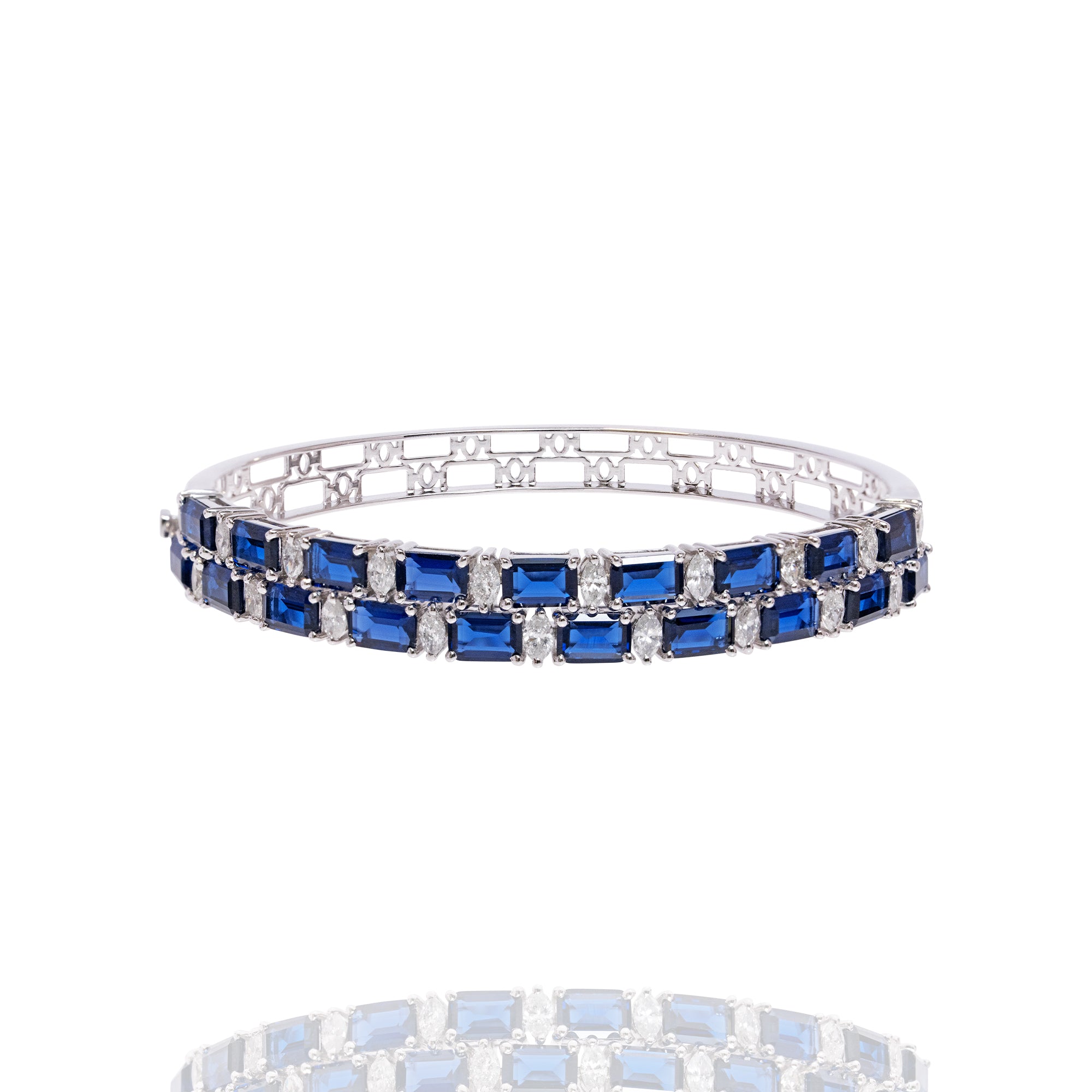 Azurelle diamond cuff