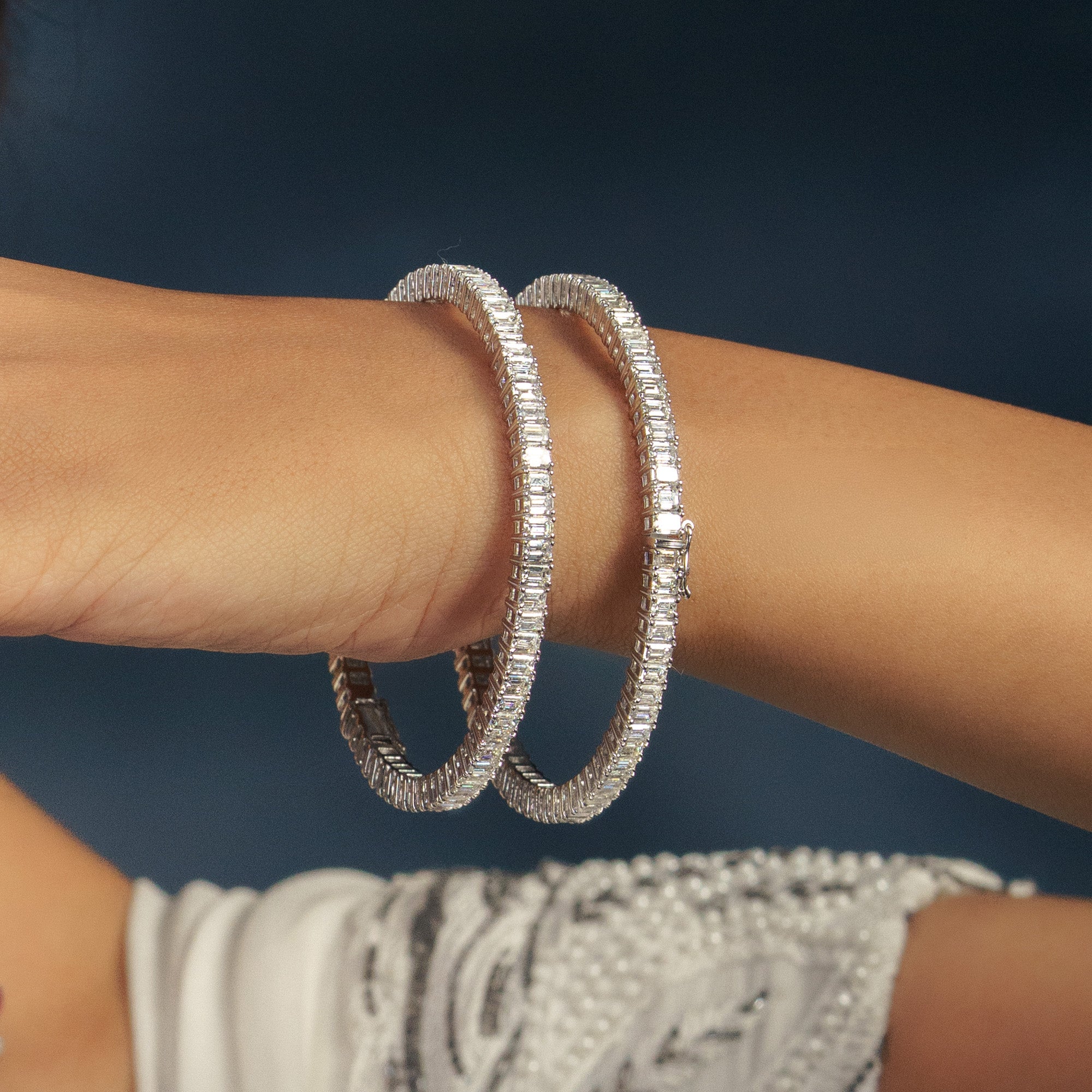 Elora diamond bangles