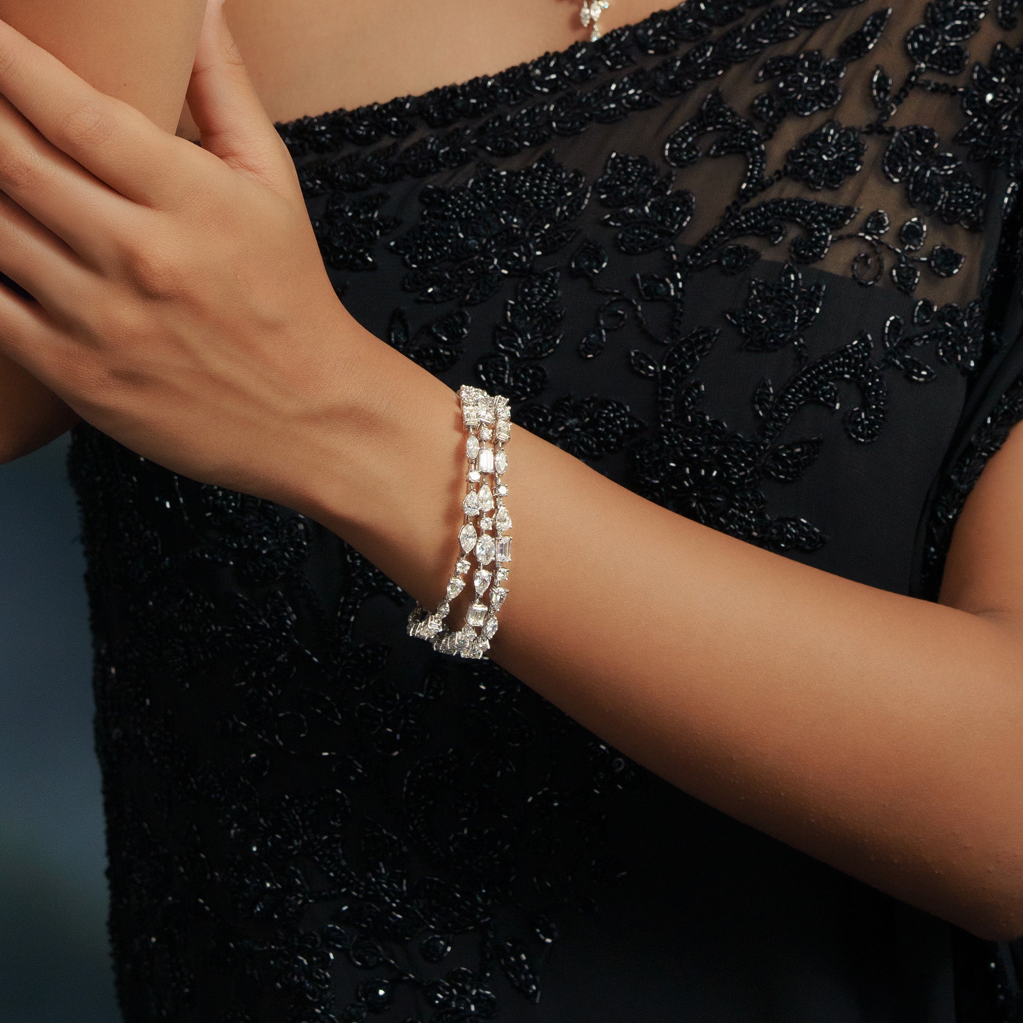 Aeliana Fancy Diamond Bracelet