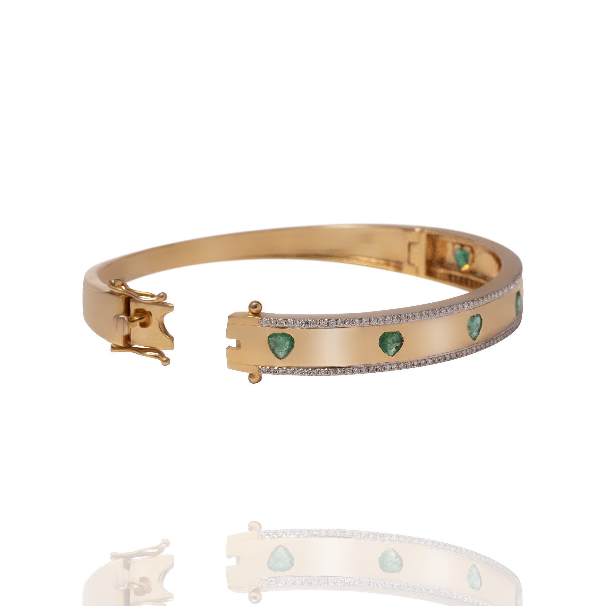 Amara Diamond Emerald Bracelet