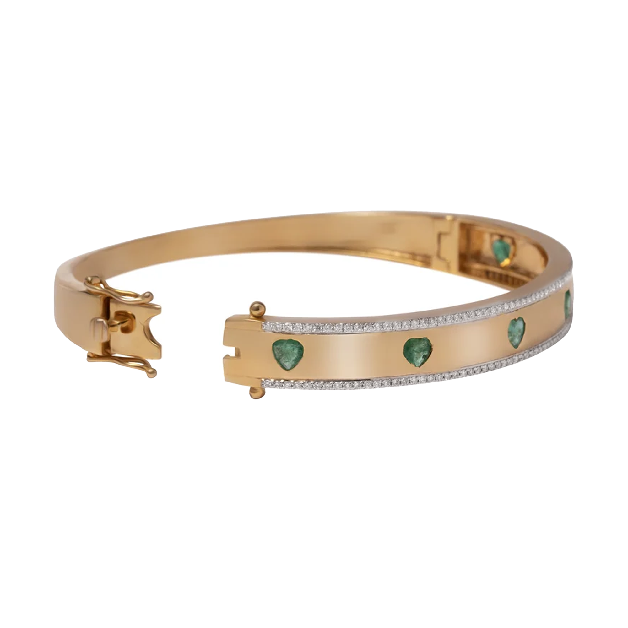 Amara Diamond Emerald Bracelet