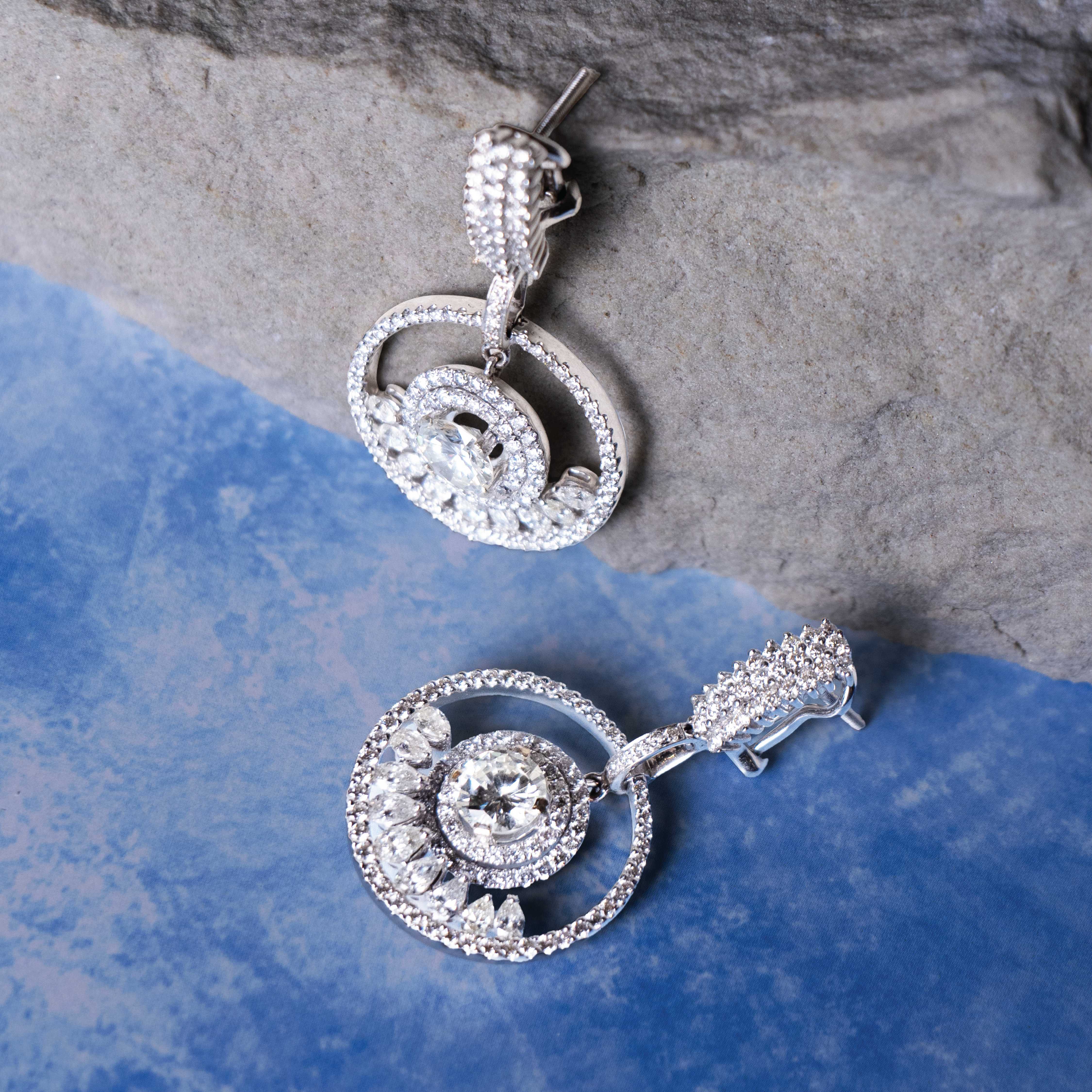 Zeyana Diamond Earrings