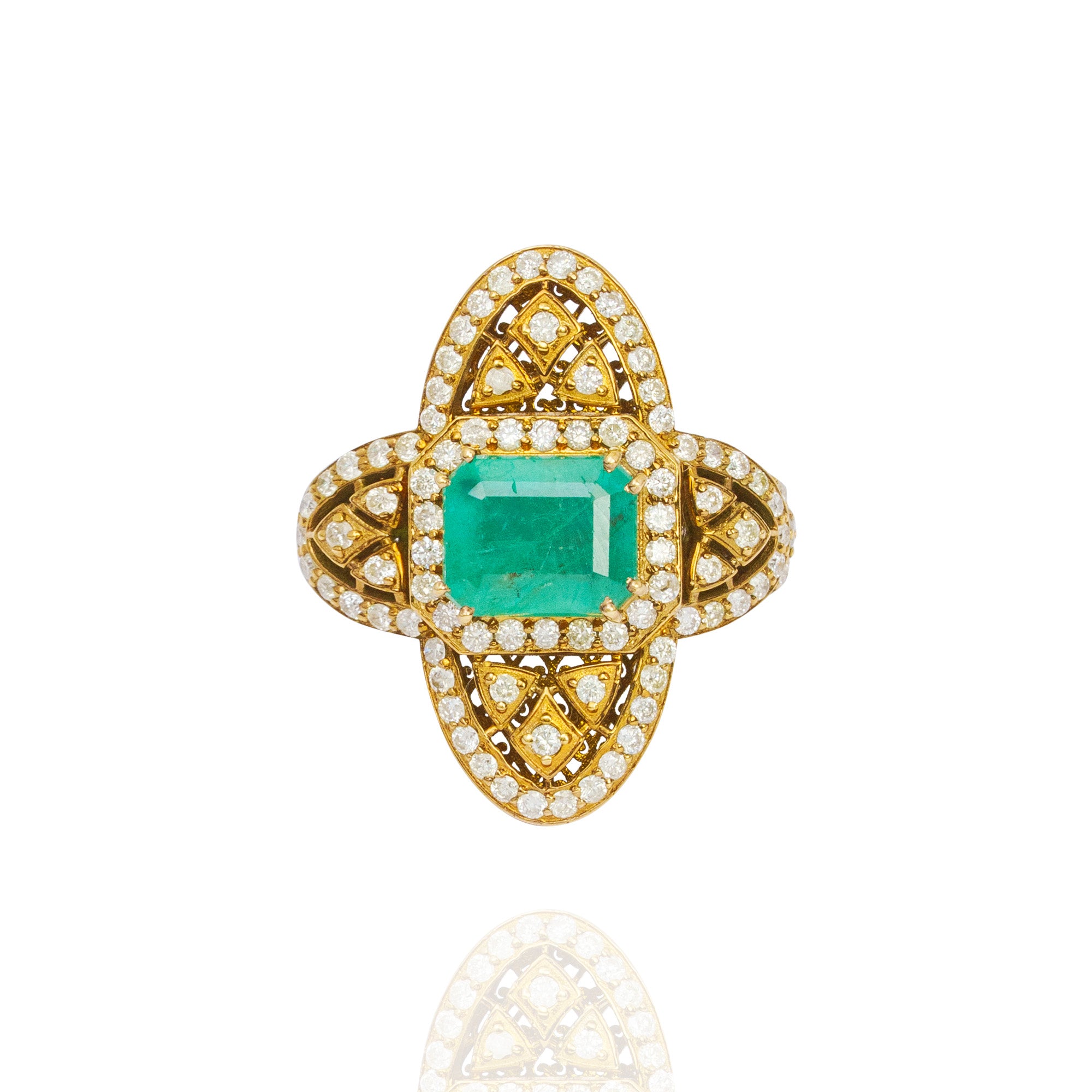 Zahira emerald Ring
