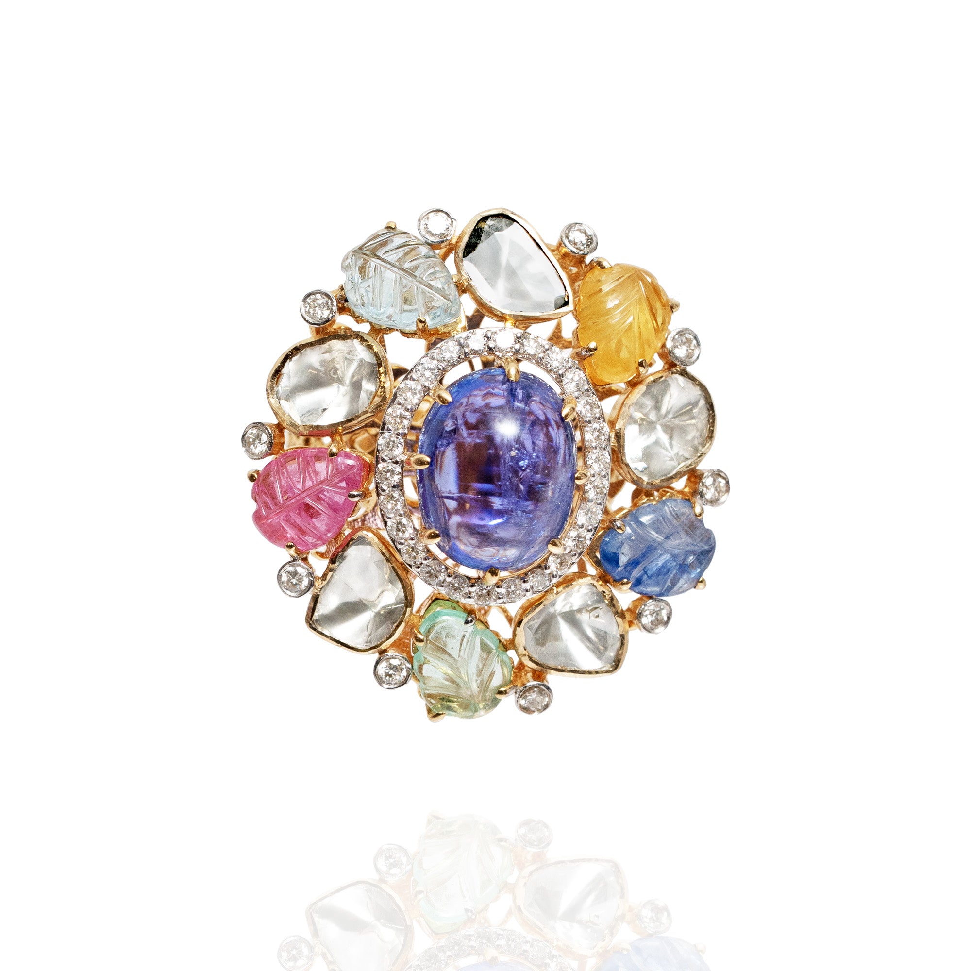 Sumedha Multi Sapphire Ring