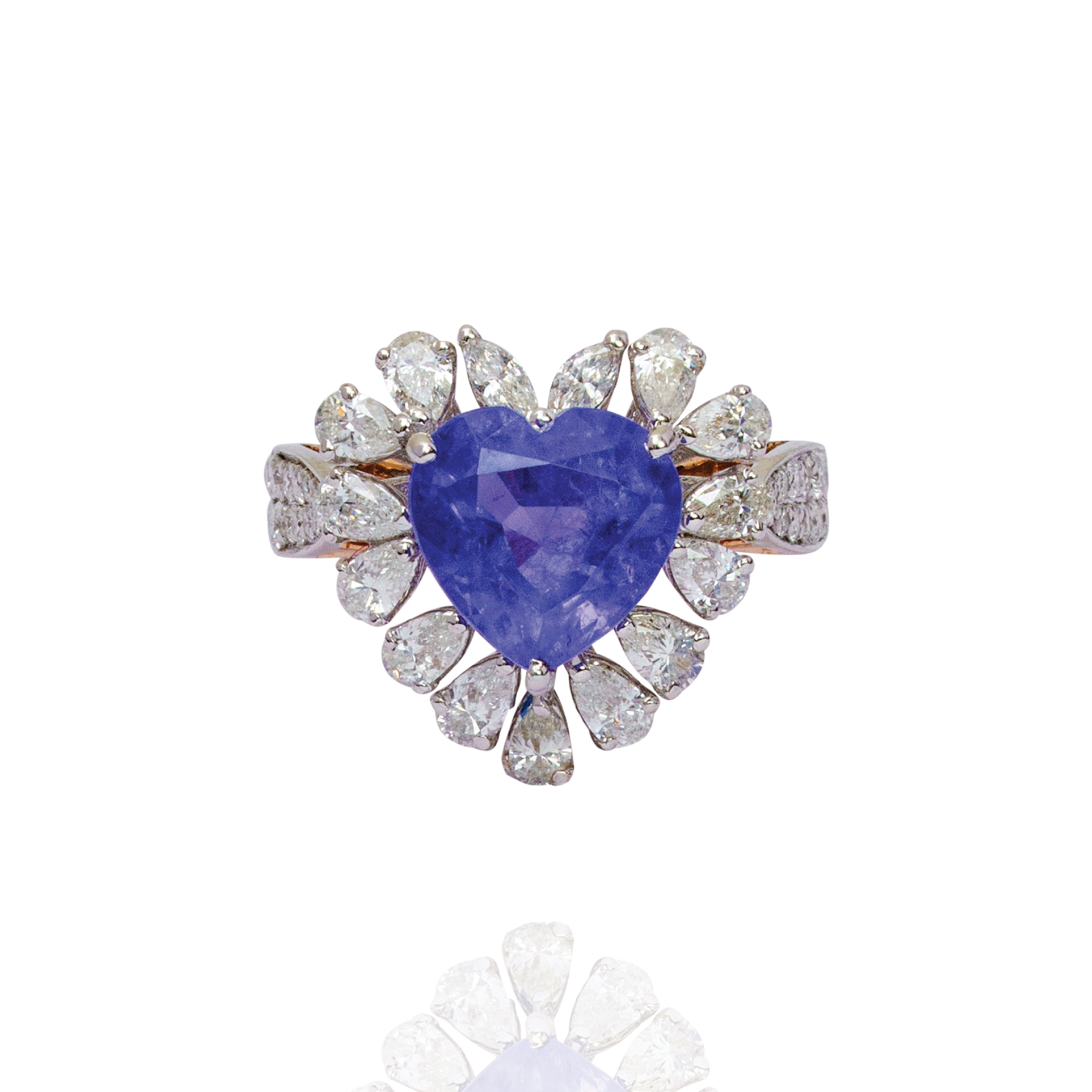 Anora diamond tanzanite Ring
