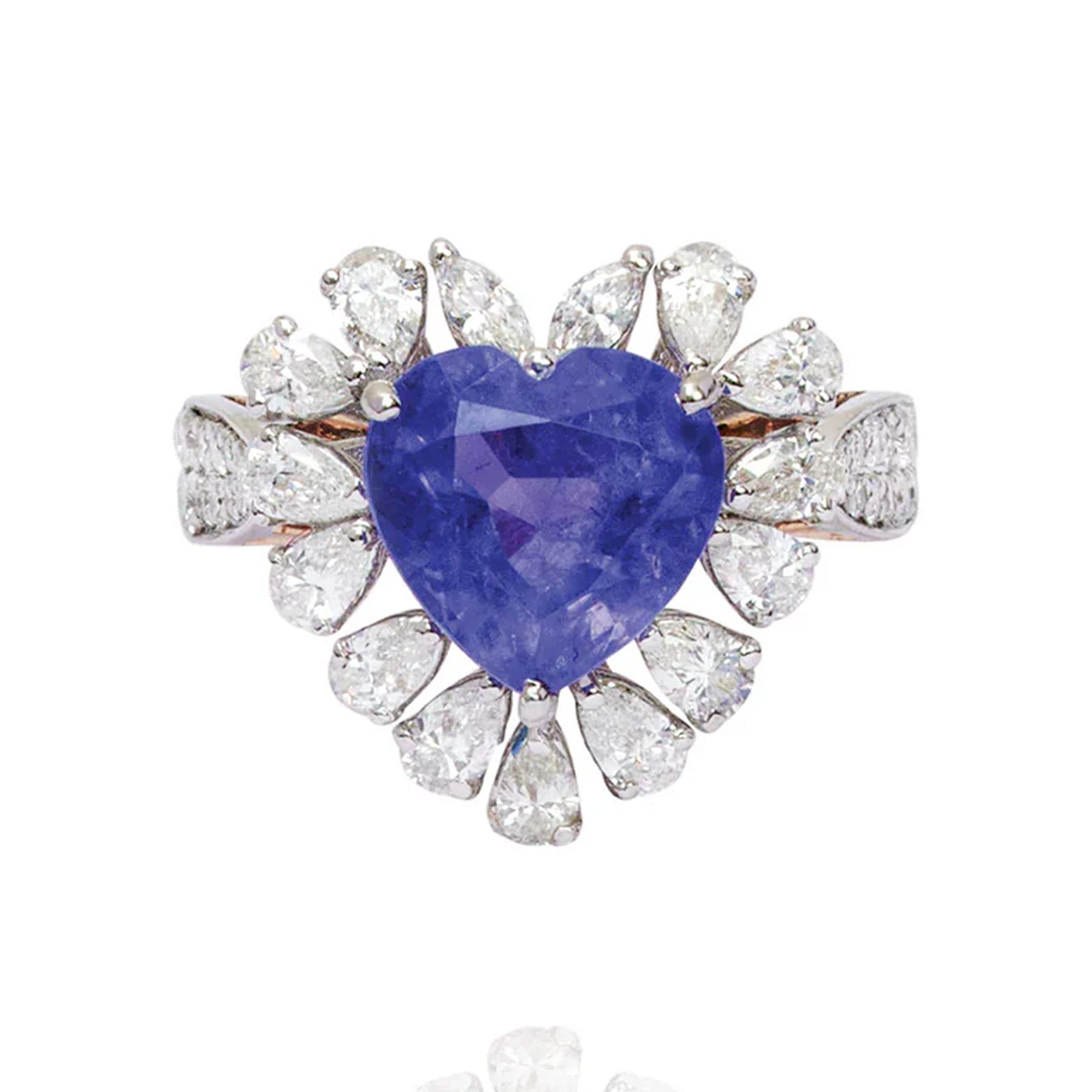 Anora diamond tanzanite Ring